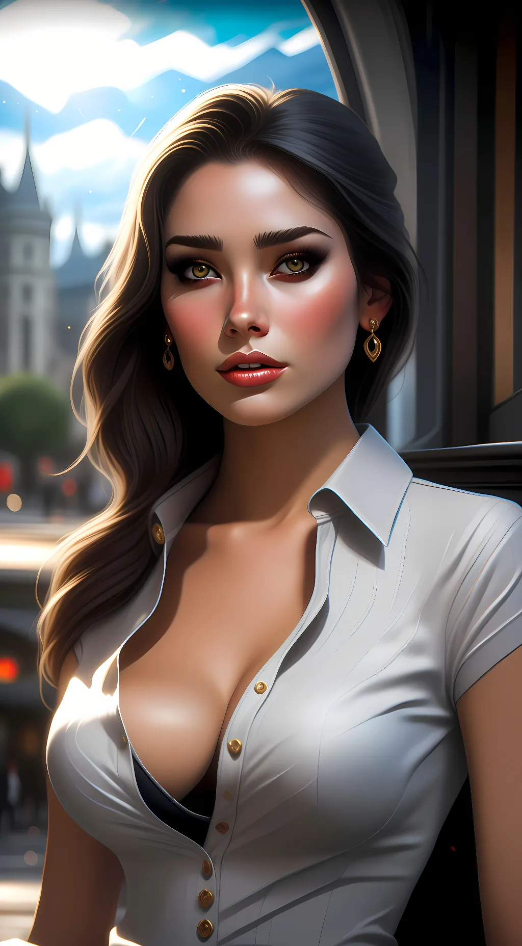 ai character: Ava Logan background