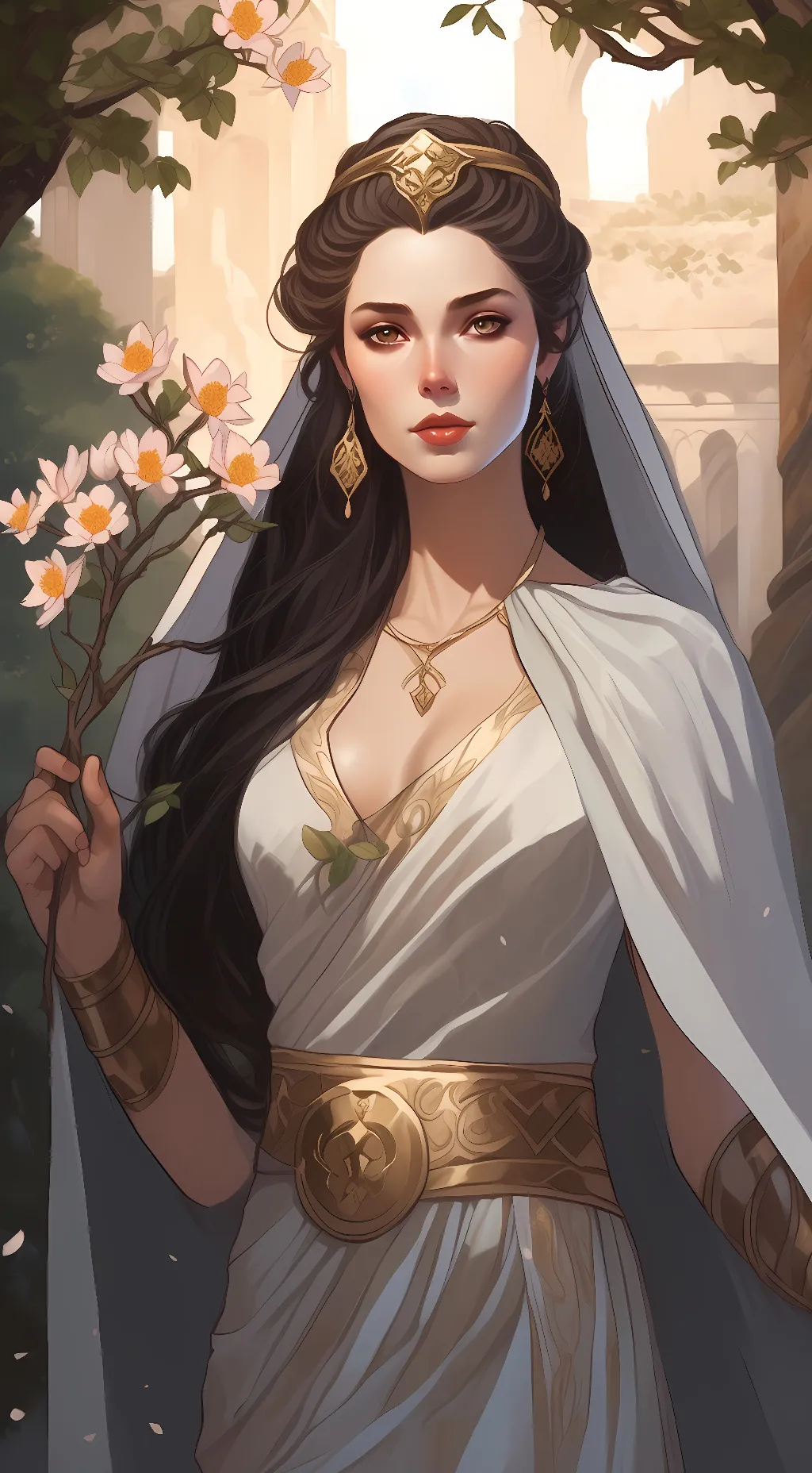 ai character: Hestia  background