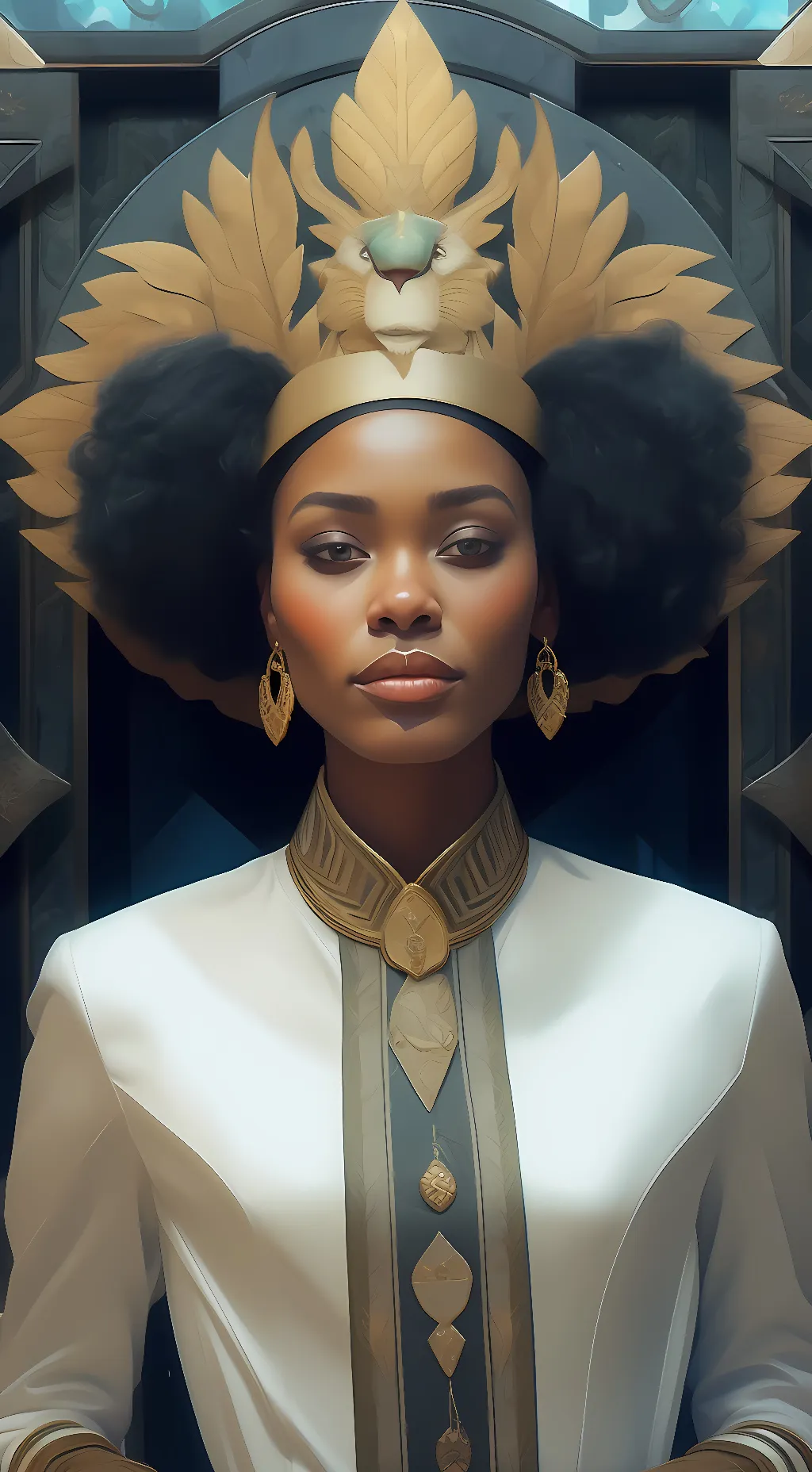 ai character: Shakeria  background