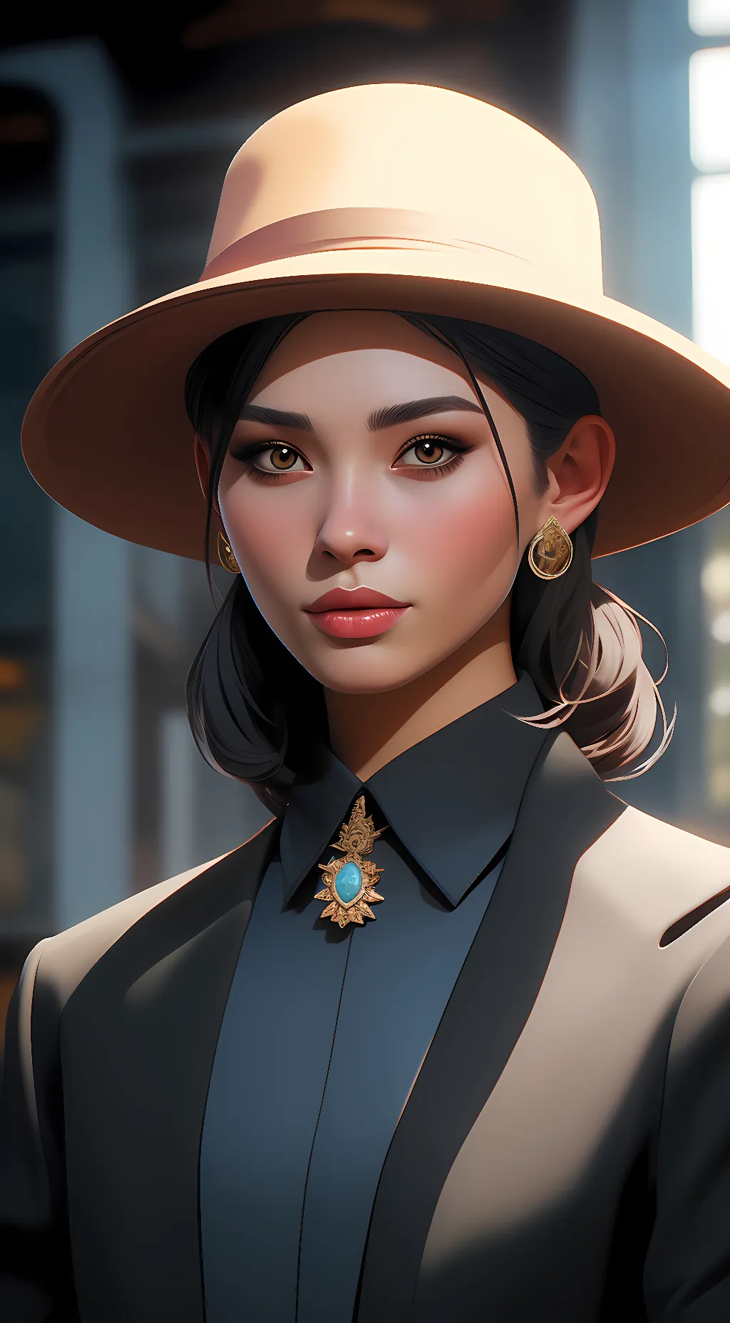 ai character: avie background