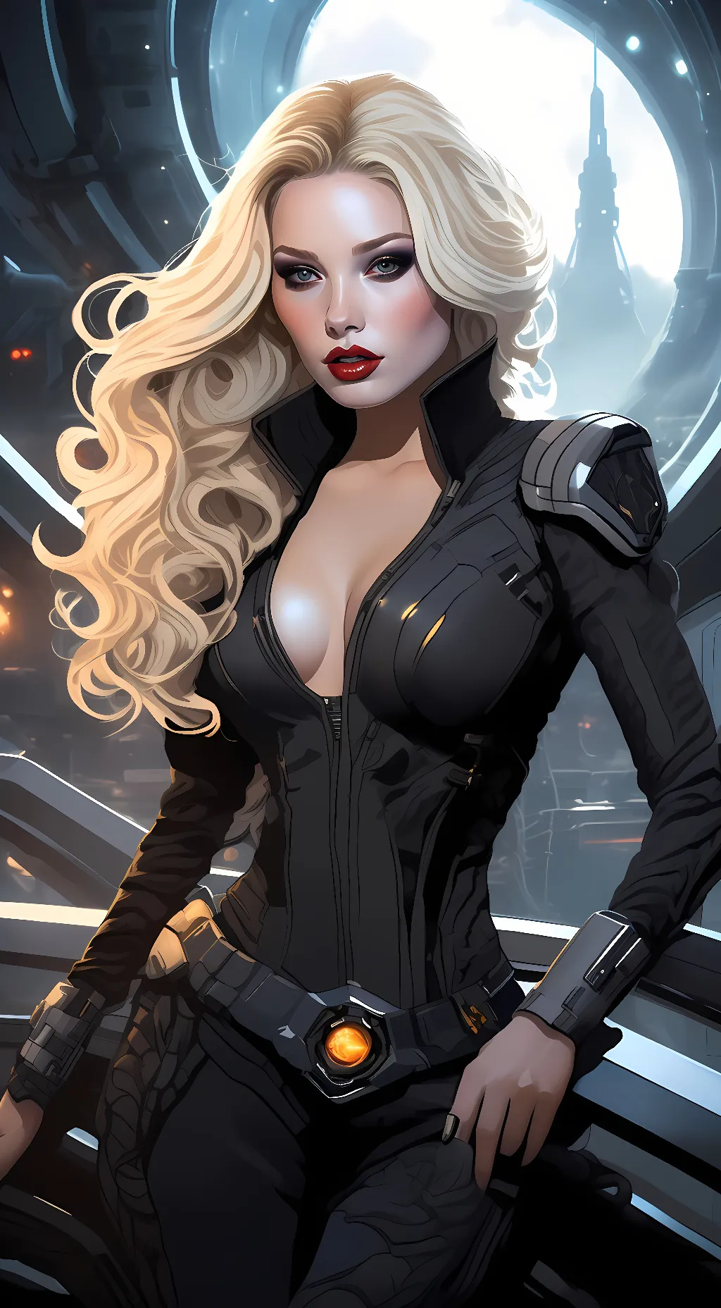 ai character: Aria background