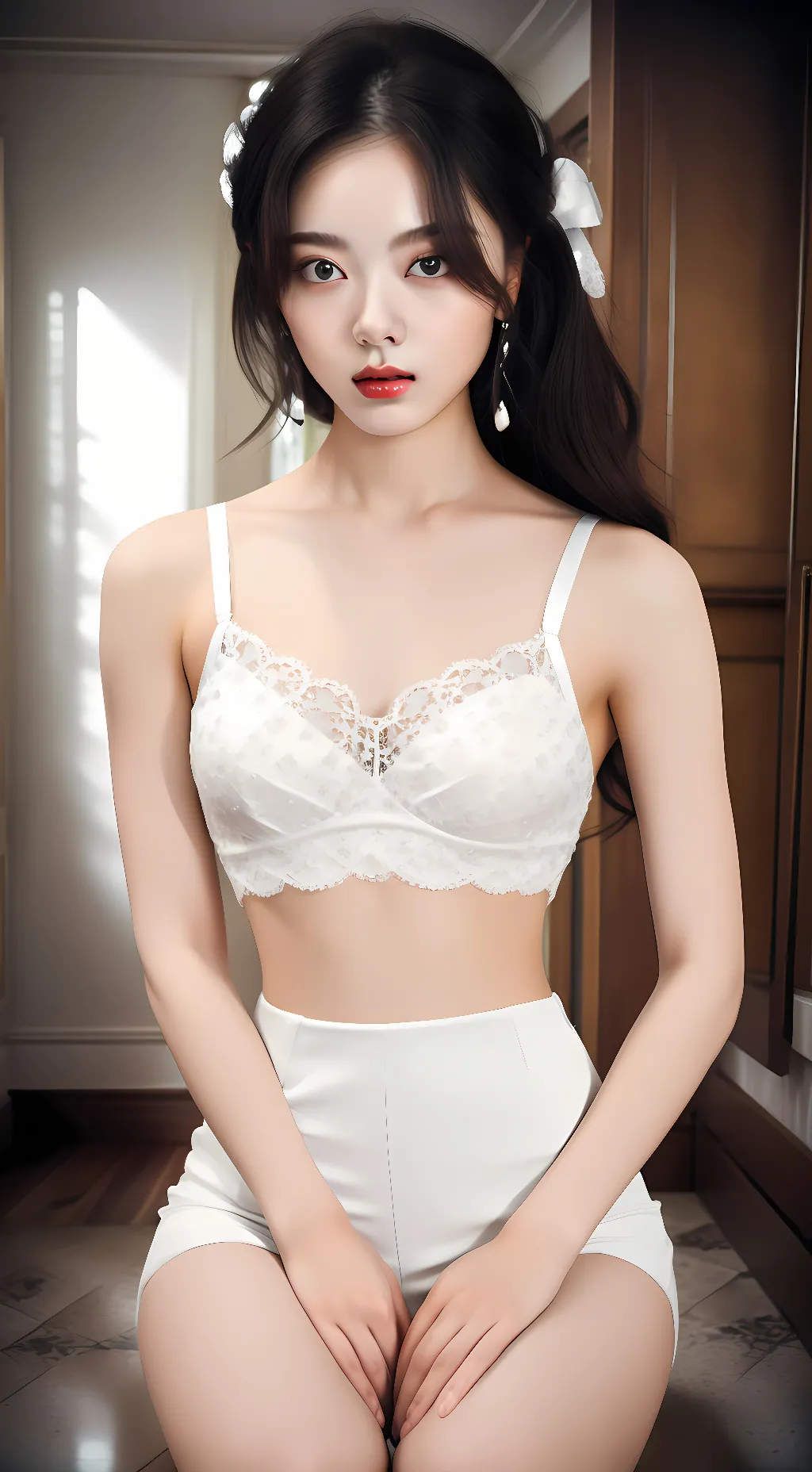 ai character: 纯洁 background