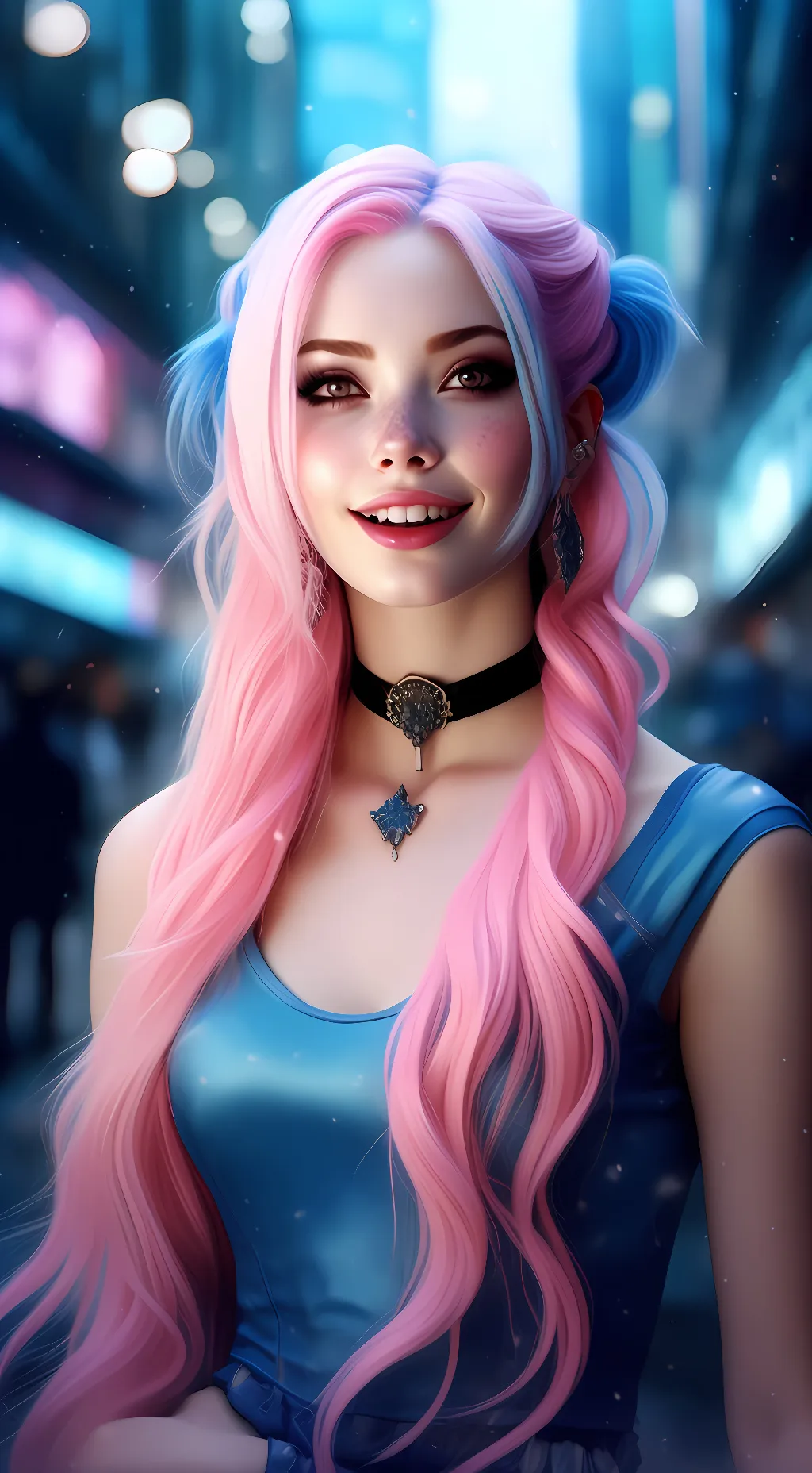 ai character: Harley  background