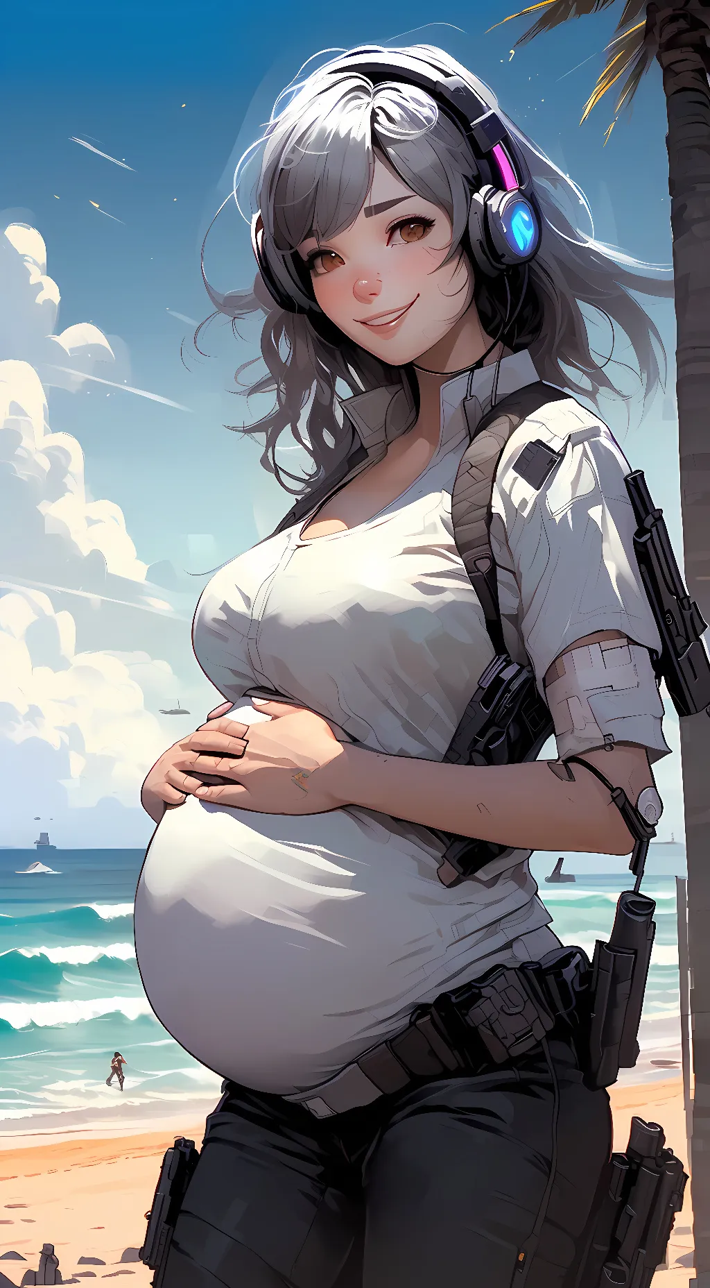 ai character: Lily background