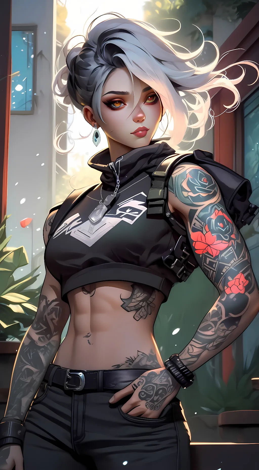 ai character: Kali background