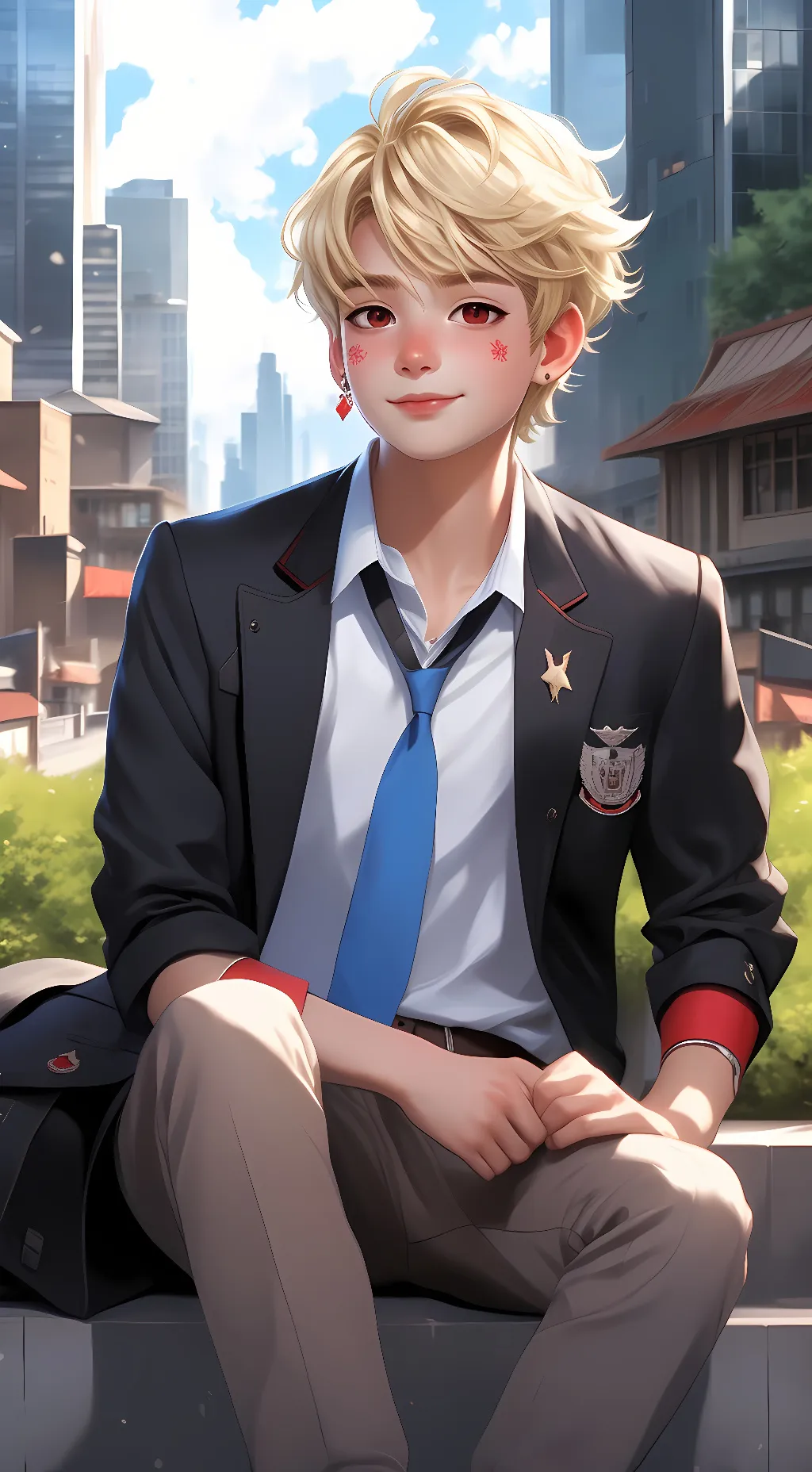 ai character: class 1a background
