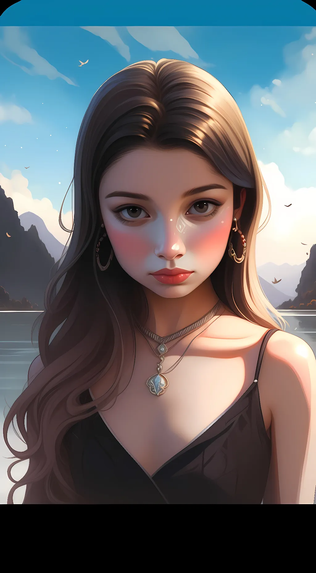 ai character: maggie background