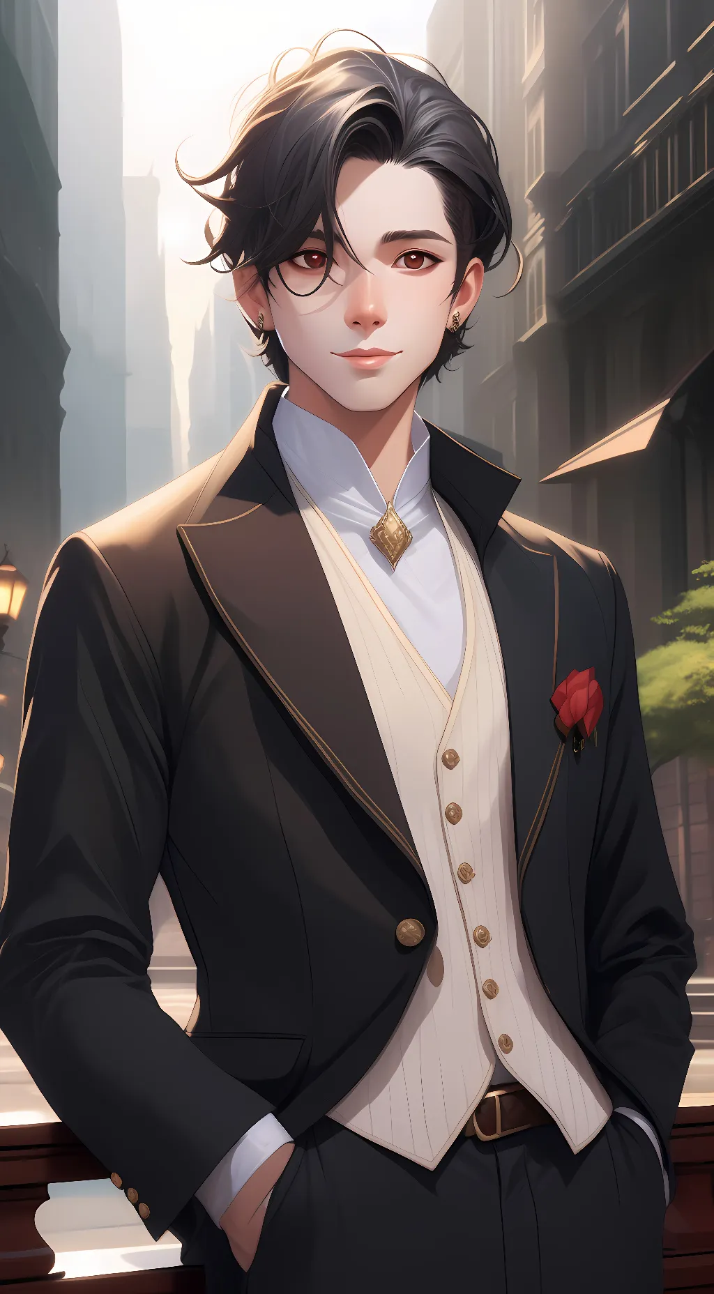 ai character: Kelvin background