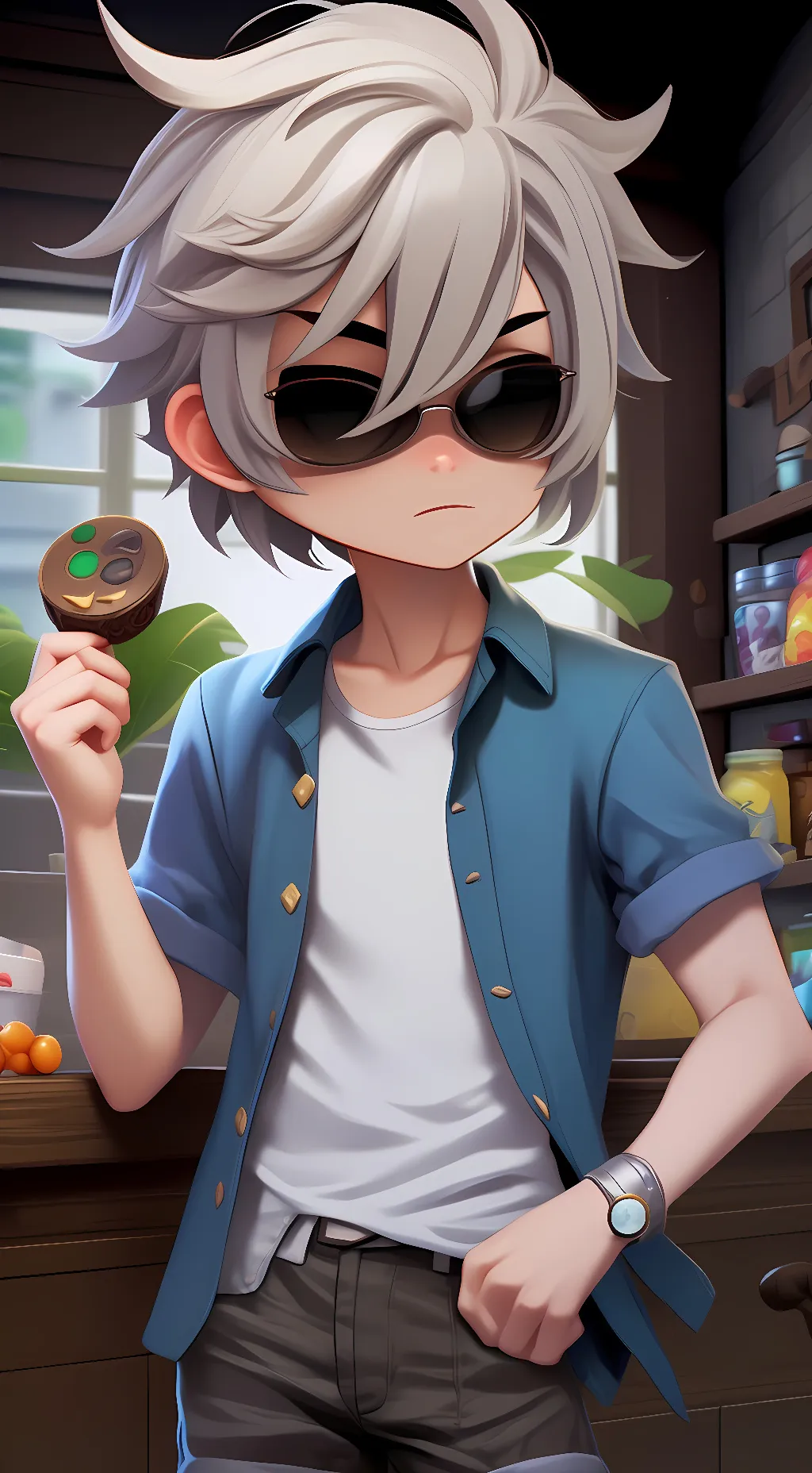 ai character: max background