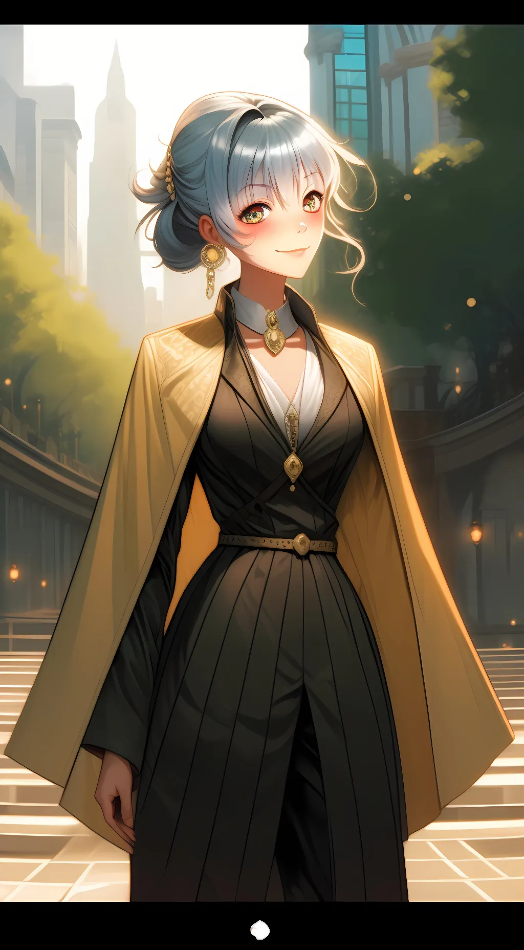 ai character: Maddie  background