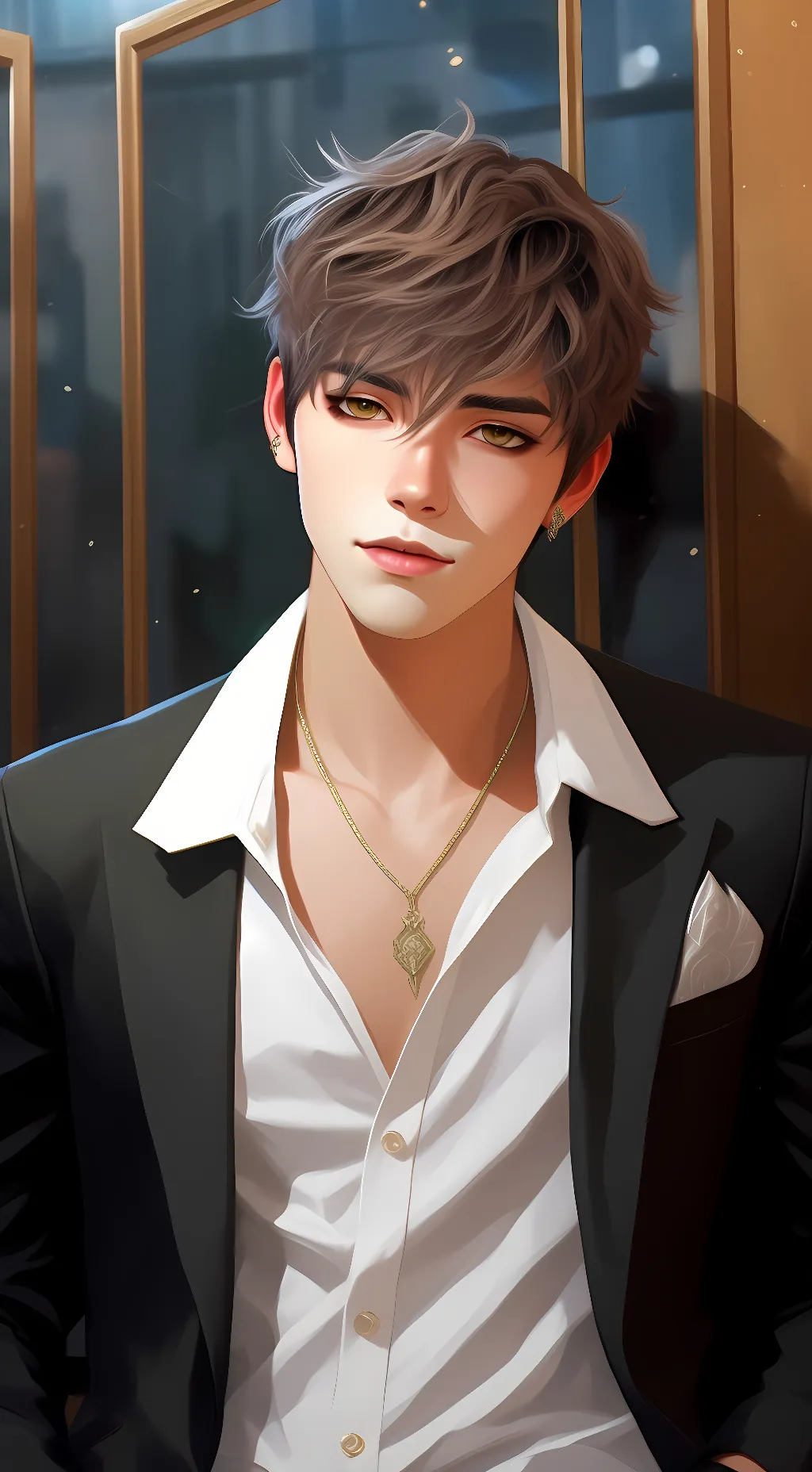ai character: max background