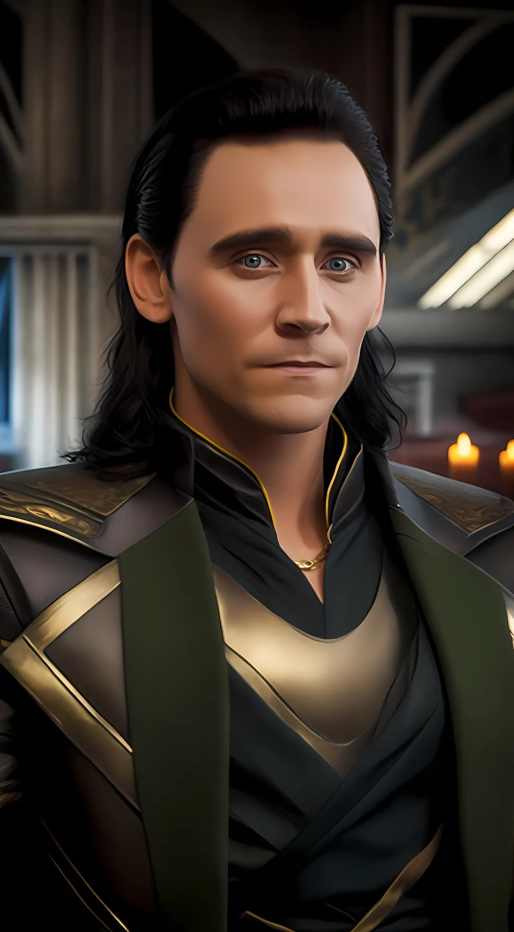 ai character: Loki Laufeyson background