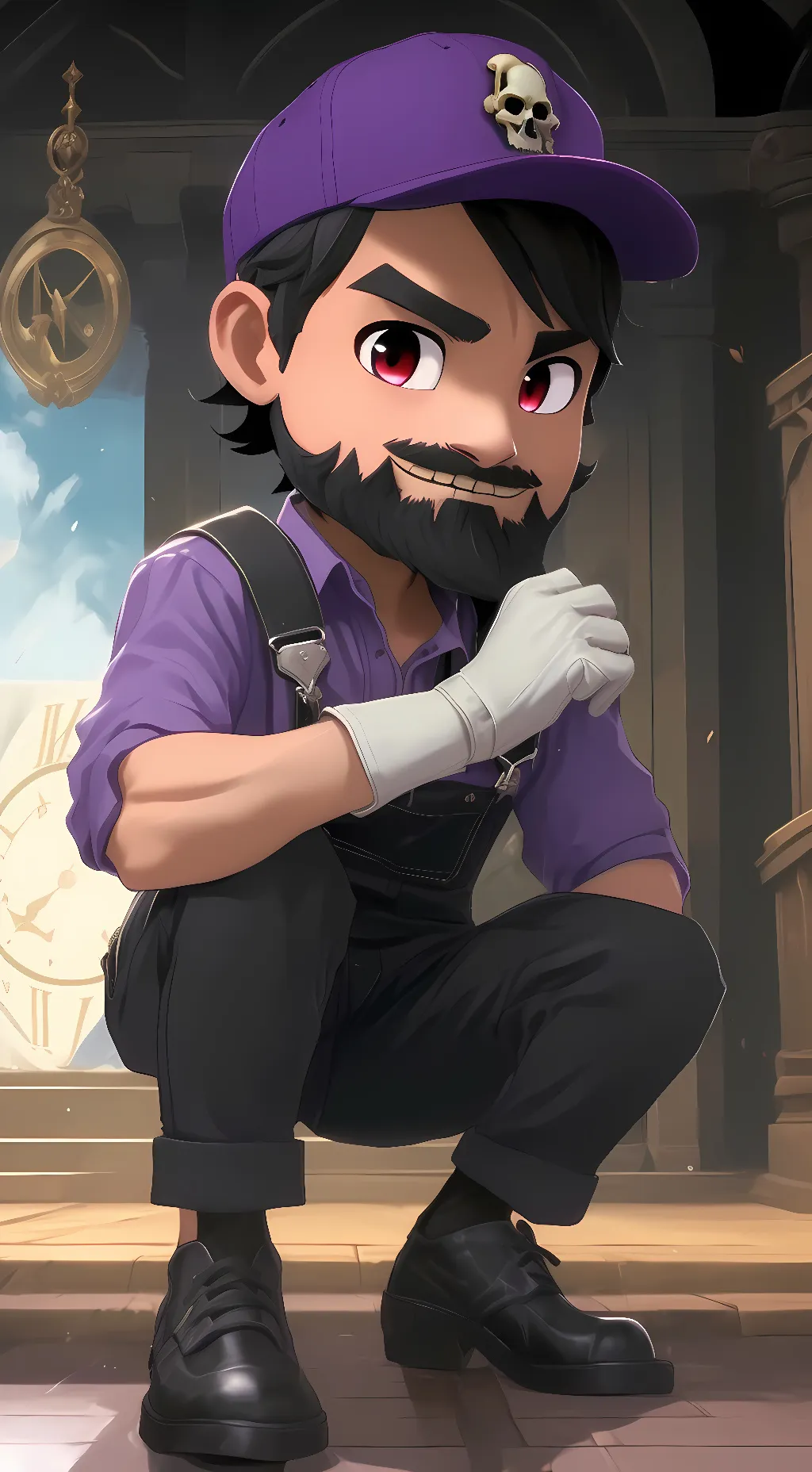 ai character: Smg3 background