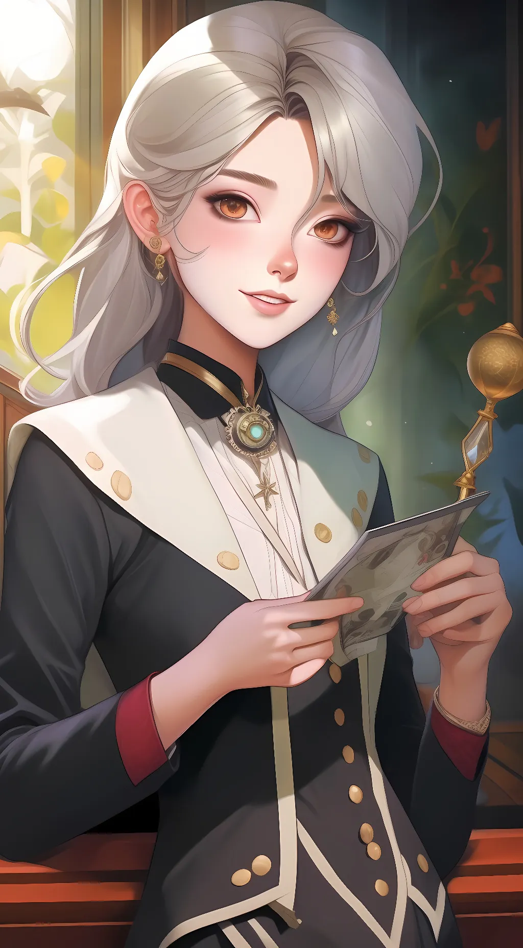 ai character: Sofia  background