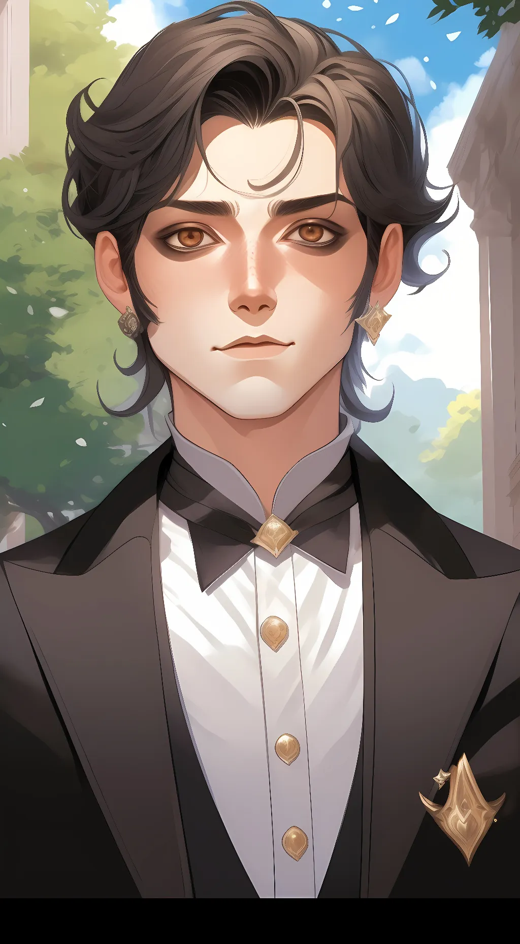 ai character: Adrian background