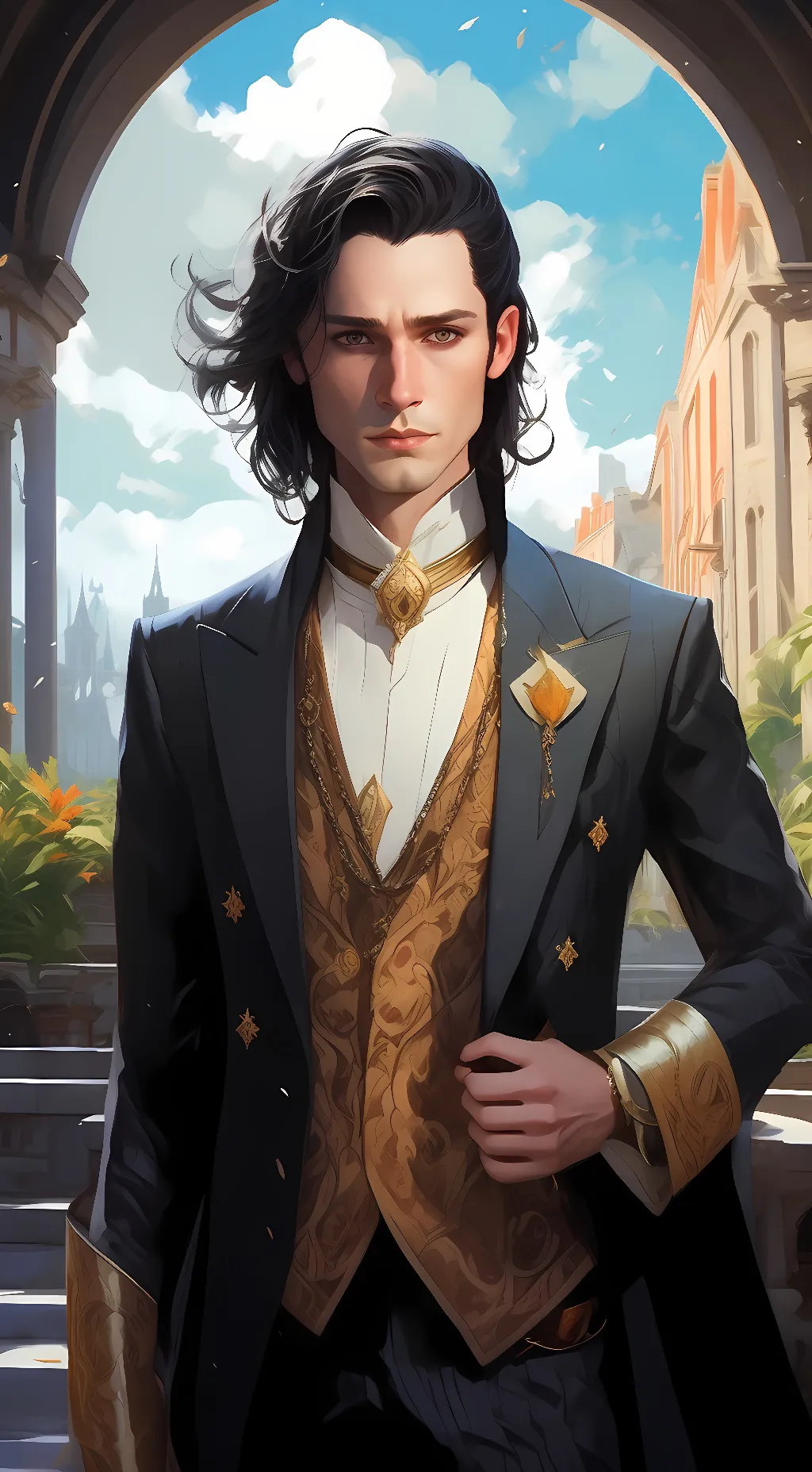 ai character: Loki background