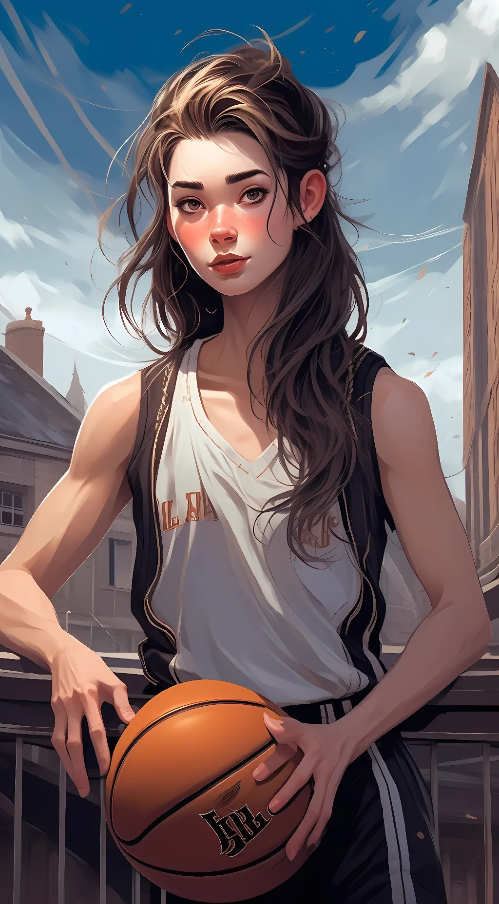 ai character: Lindsey  background