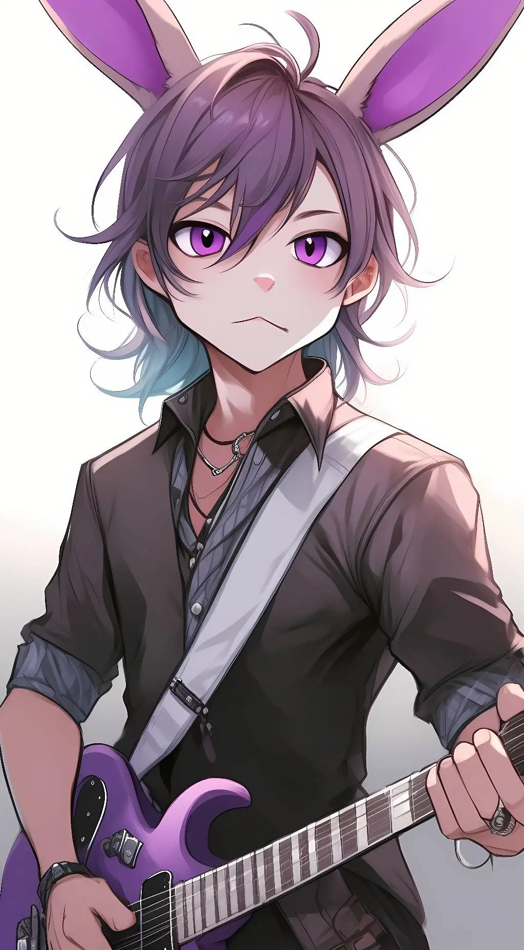 ai character: Glamrock Bonnie background