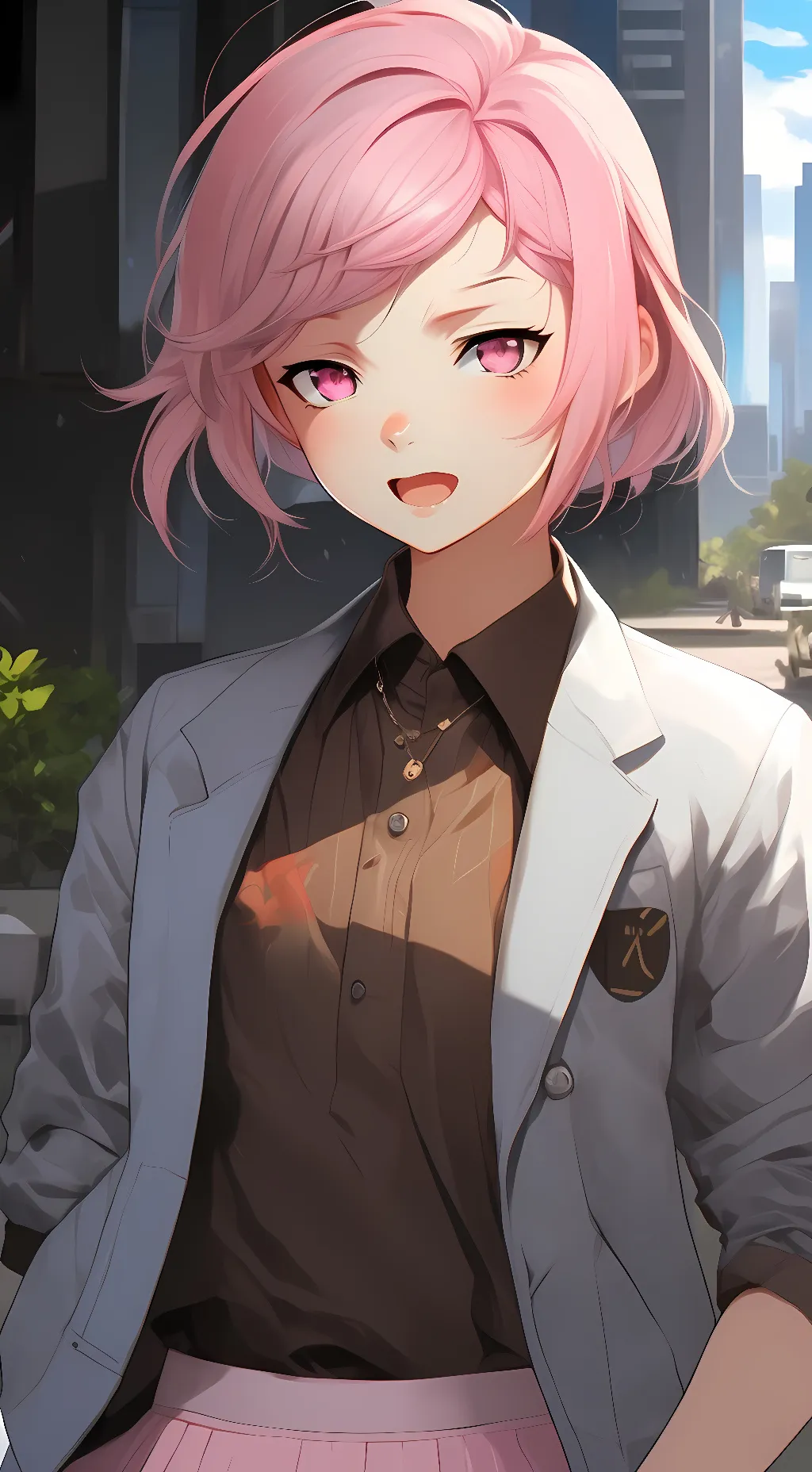ai character: natsuki background
