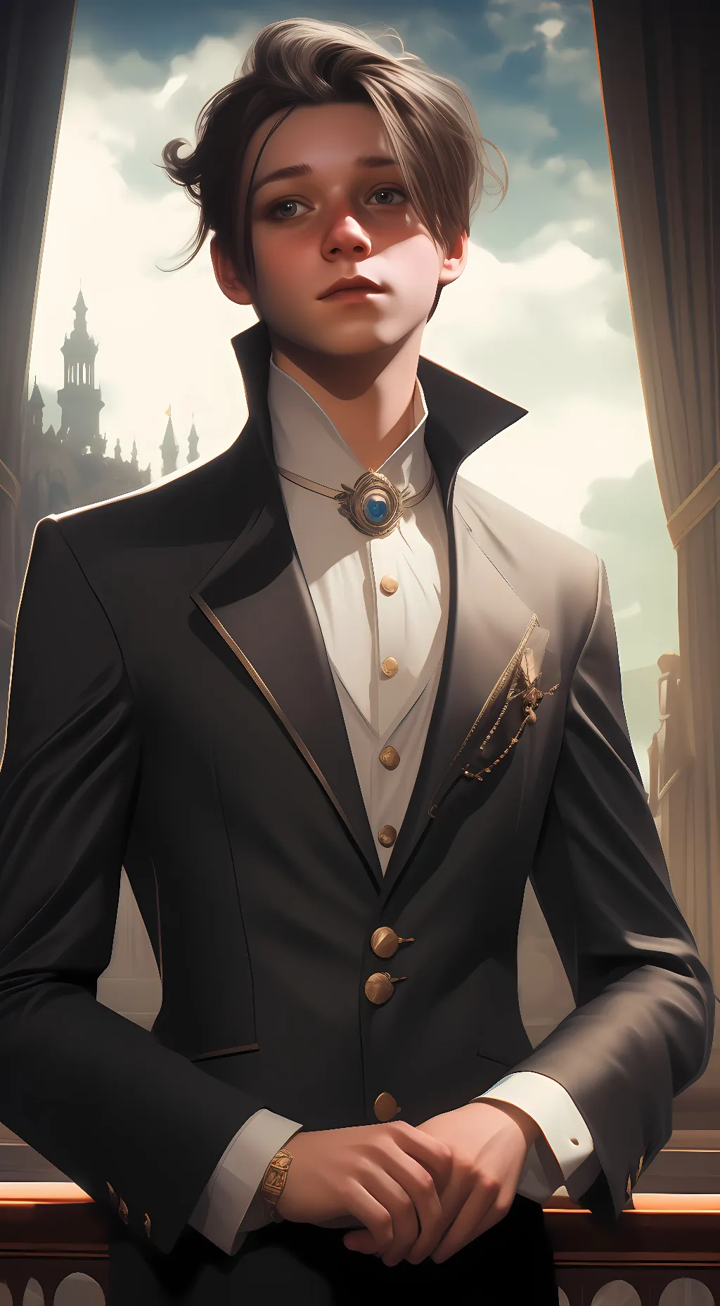 ai character: Jeremiah  background