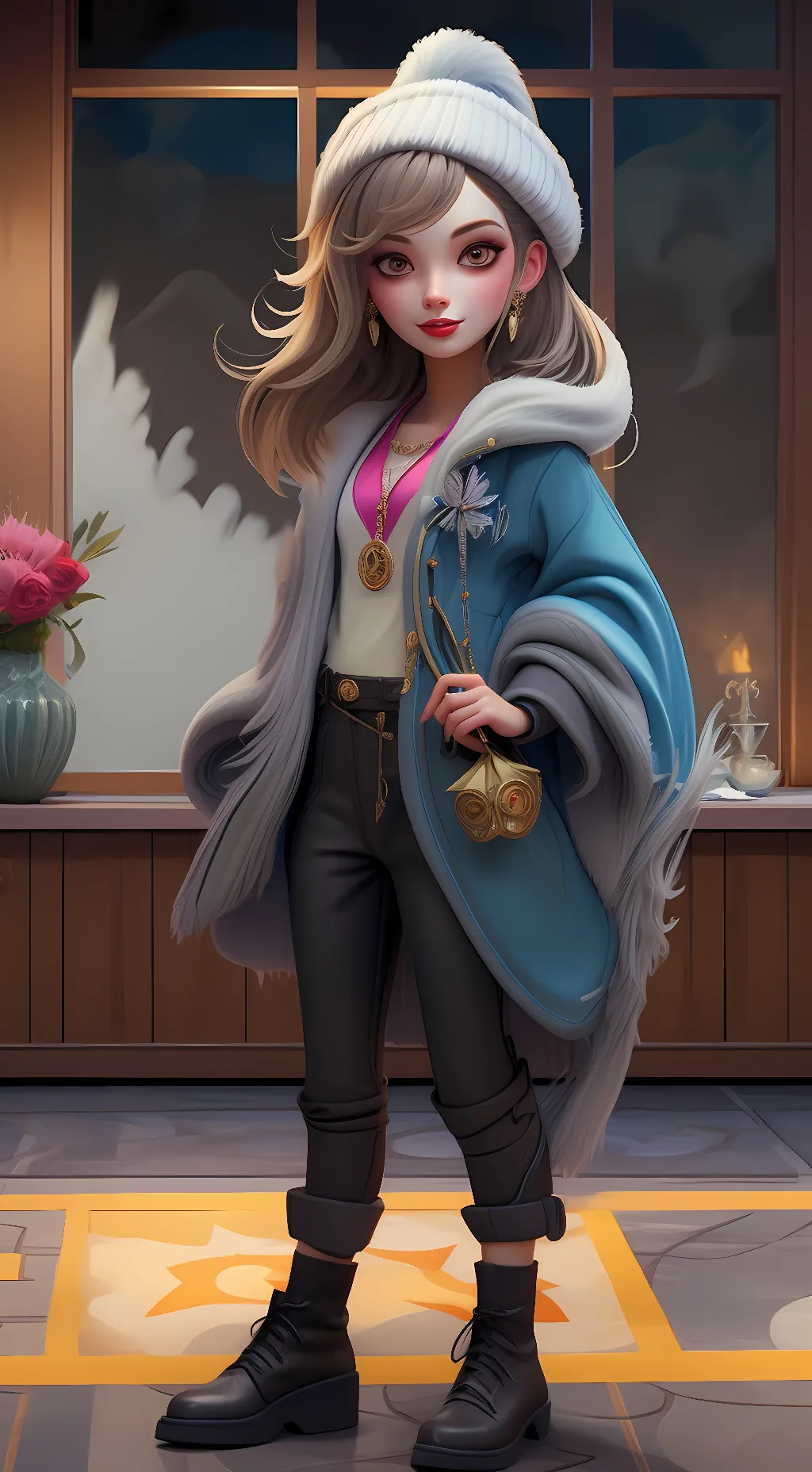ai character: Kiki background