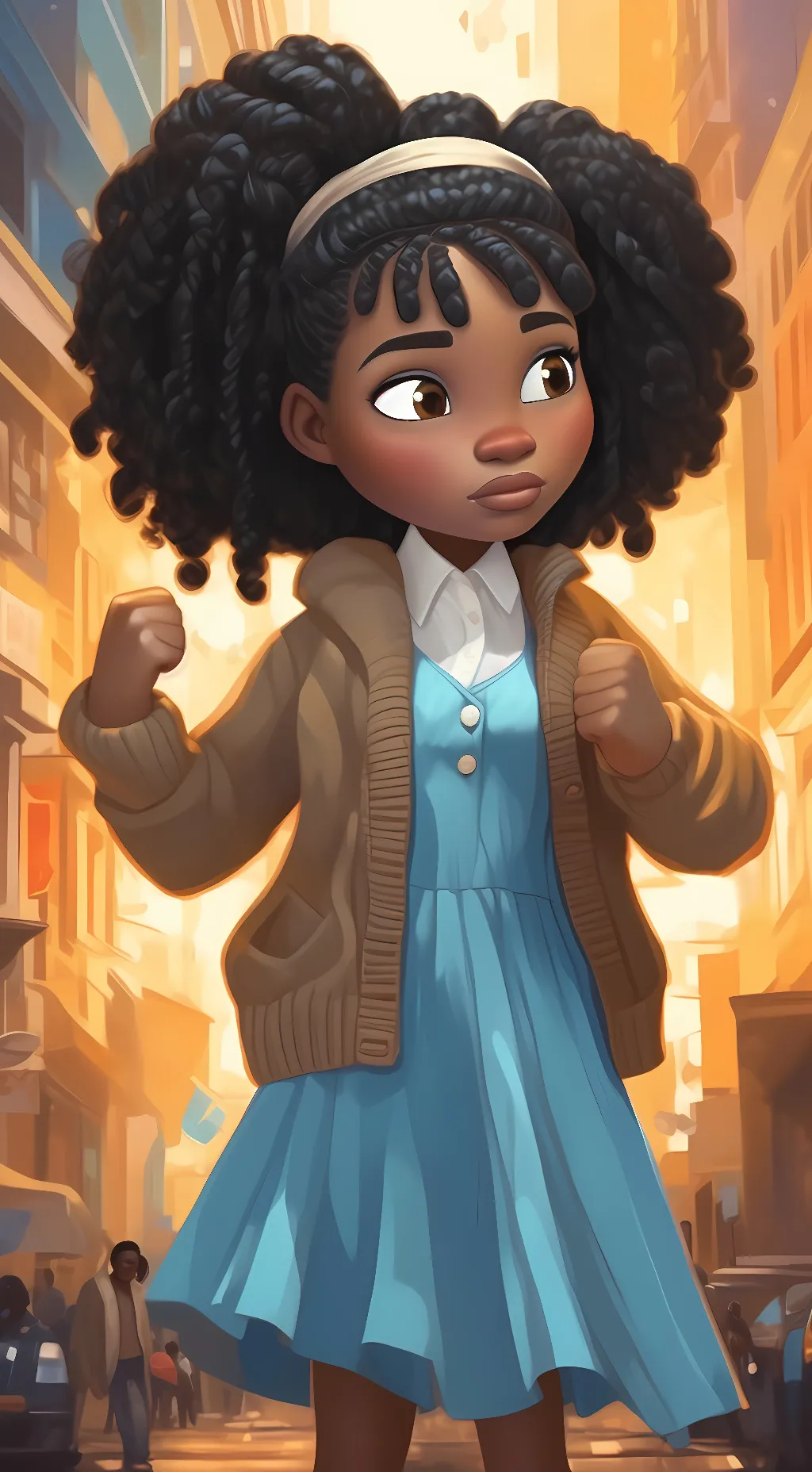 ai character: Monde  background