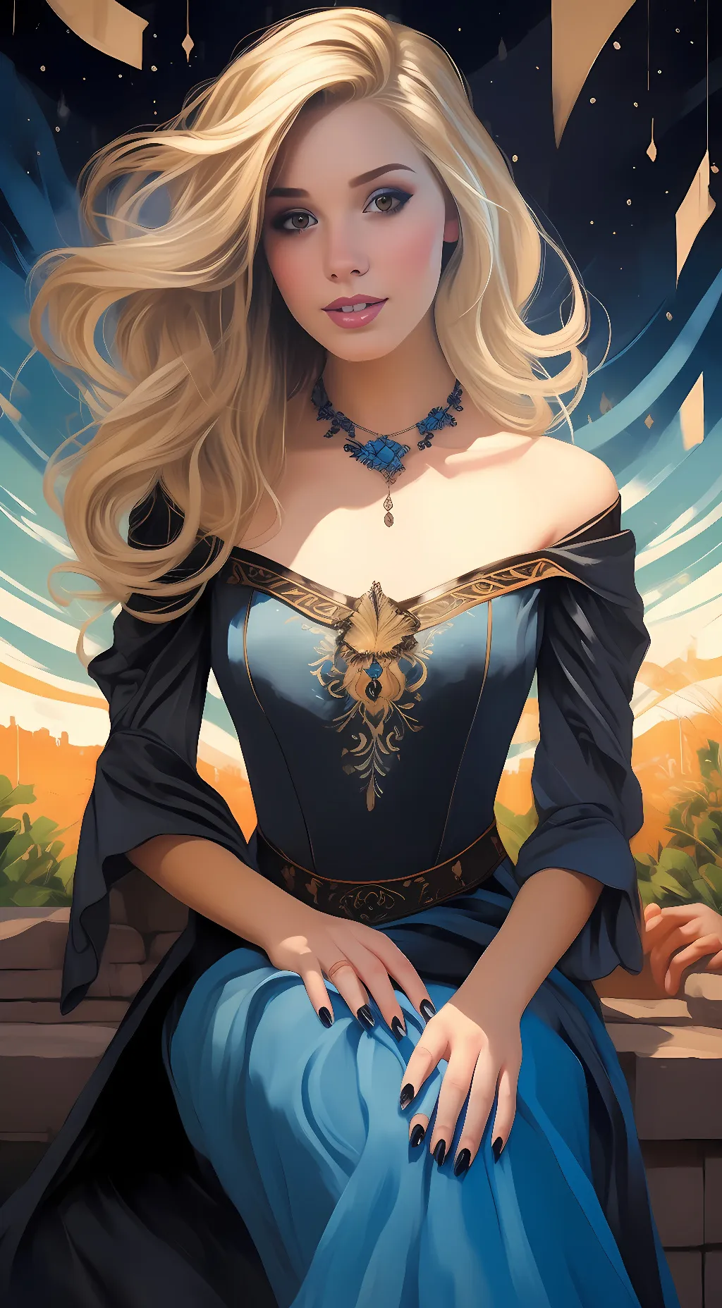 ai character: Isabelle Harrison background