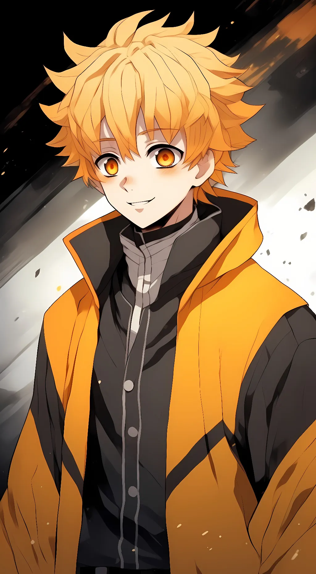 ai character: Zenitsu Agatsuma  background