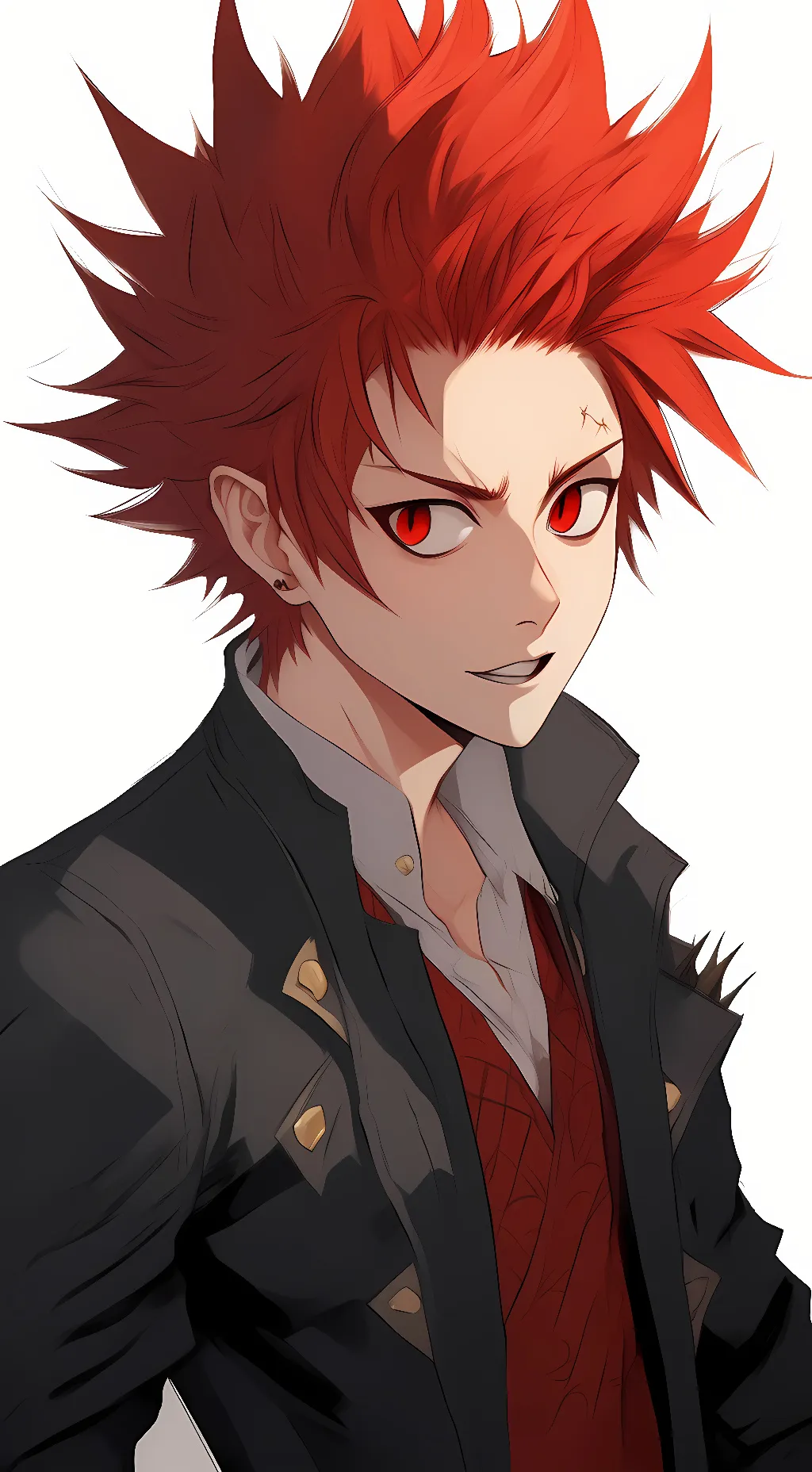 ai character: Ejirou Kirishima  background