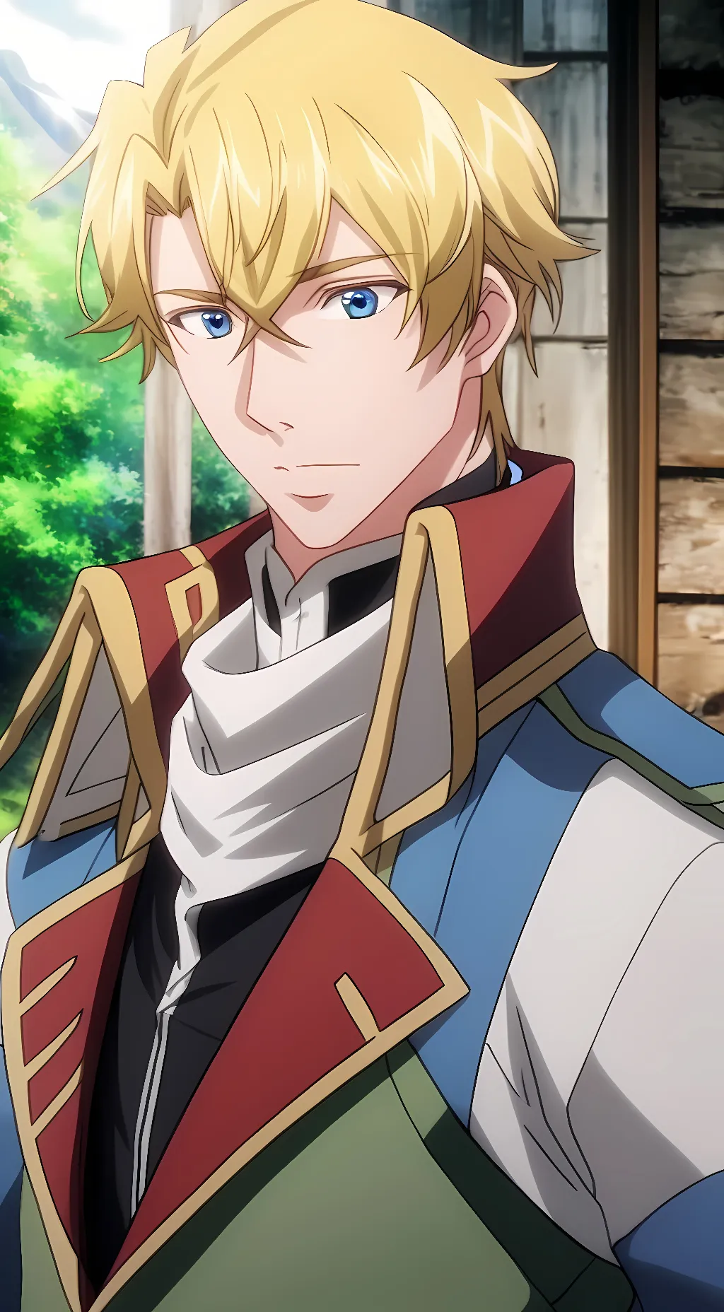 ai character: Albert Hawke background