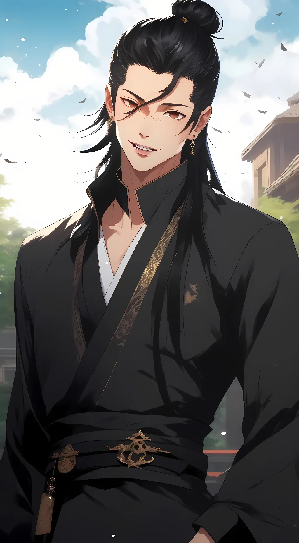 ai character: Geto Suguru background