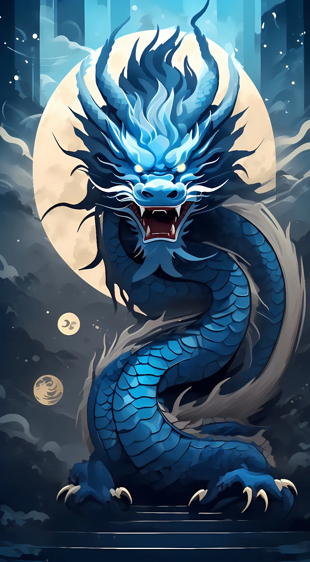 ai character: Shenron background