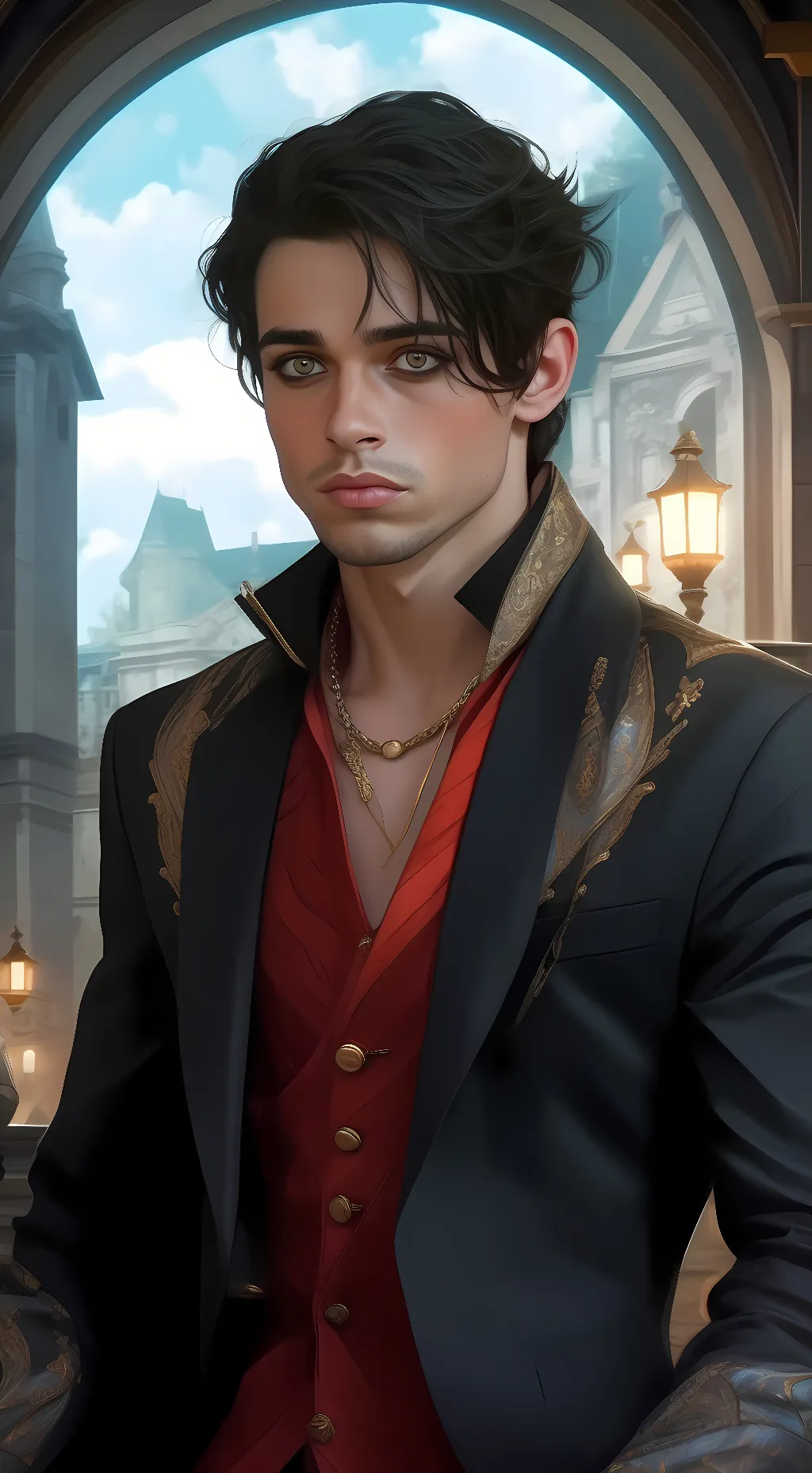 ai character: harry hook background