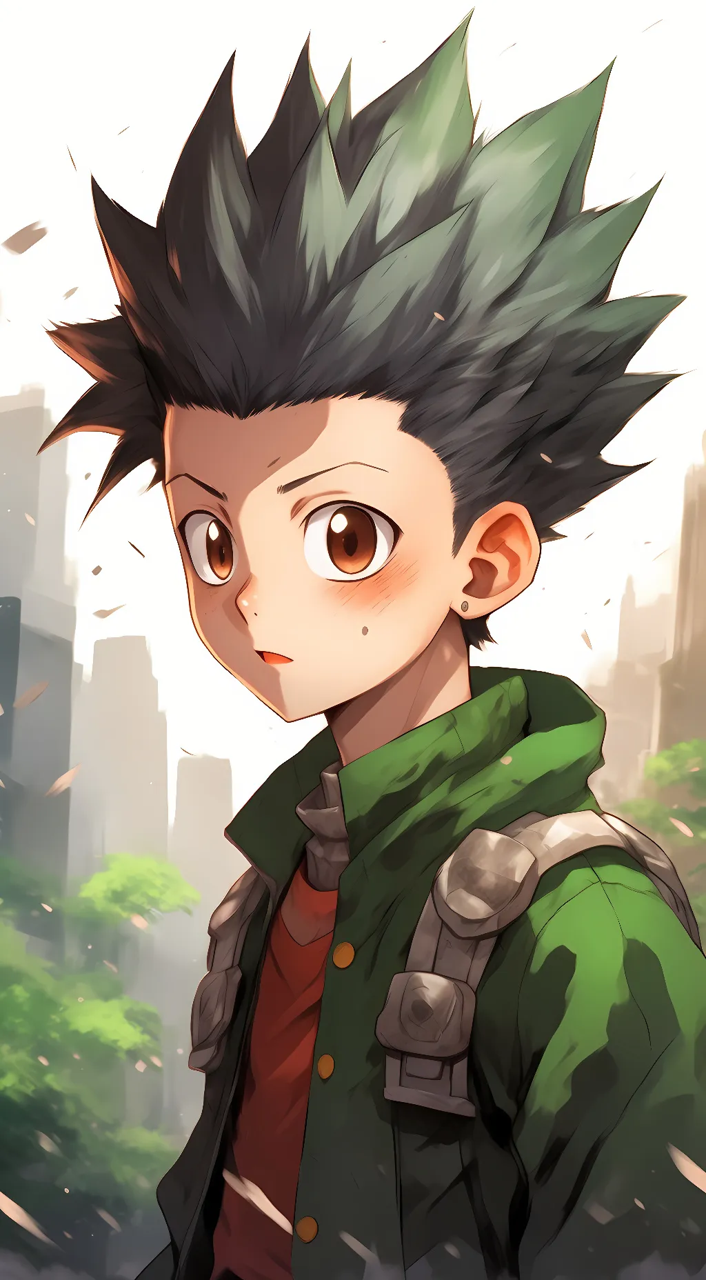 ai character: Gon Freecss background