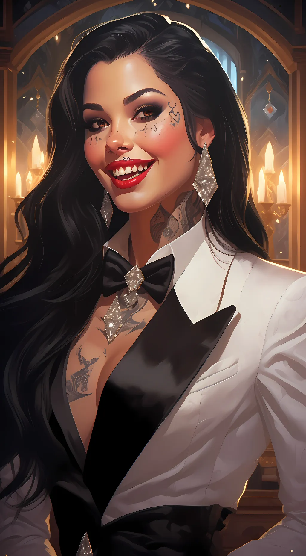 ai character: Pope background