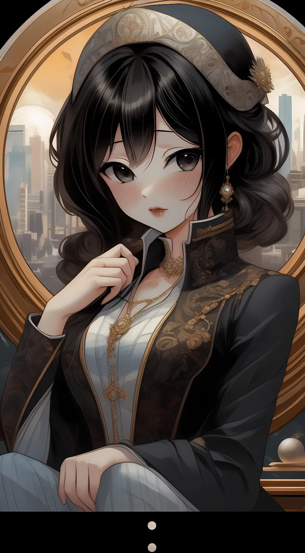 ai character: ella background