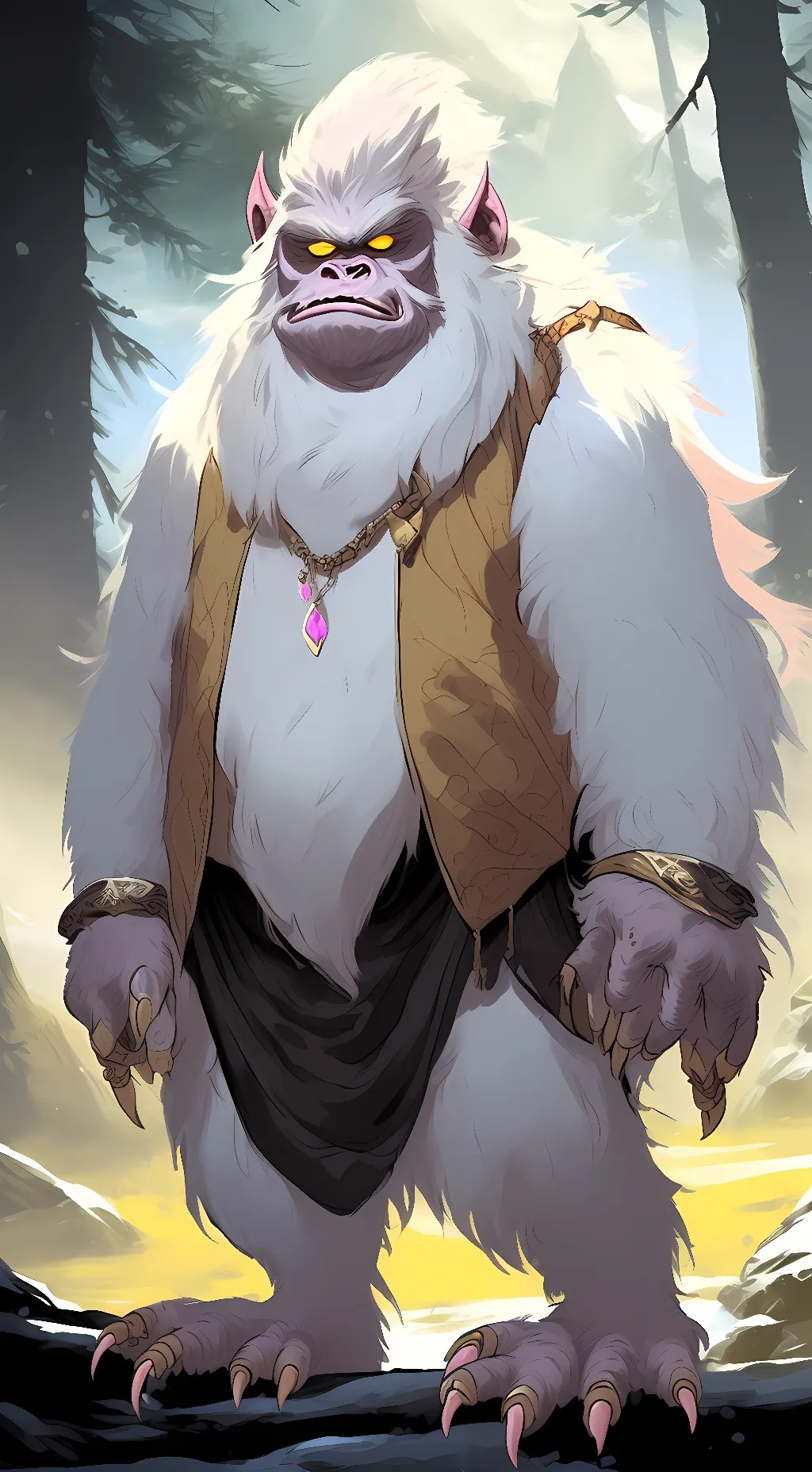 ai character: Mamot background