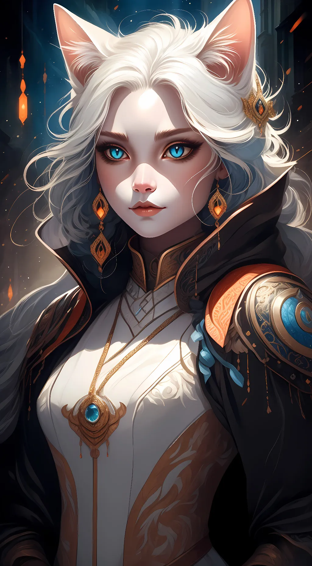 ai character: 𝕔𝕒𝕥𝕥𝕚𝕝𝕚𝕖 background