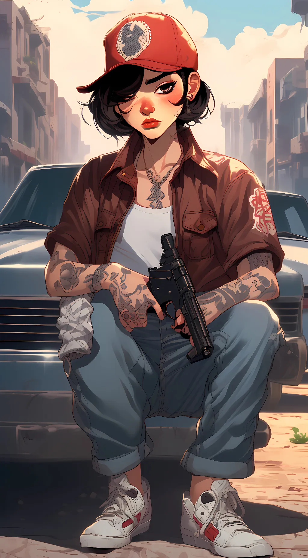 ai character: Perla Martinèz background