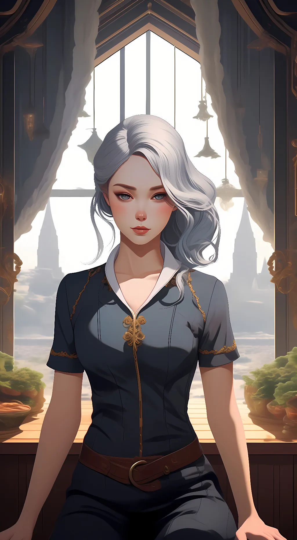 ai character: Mel background