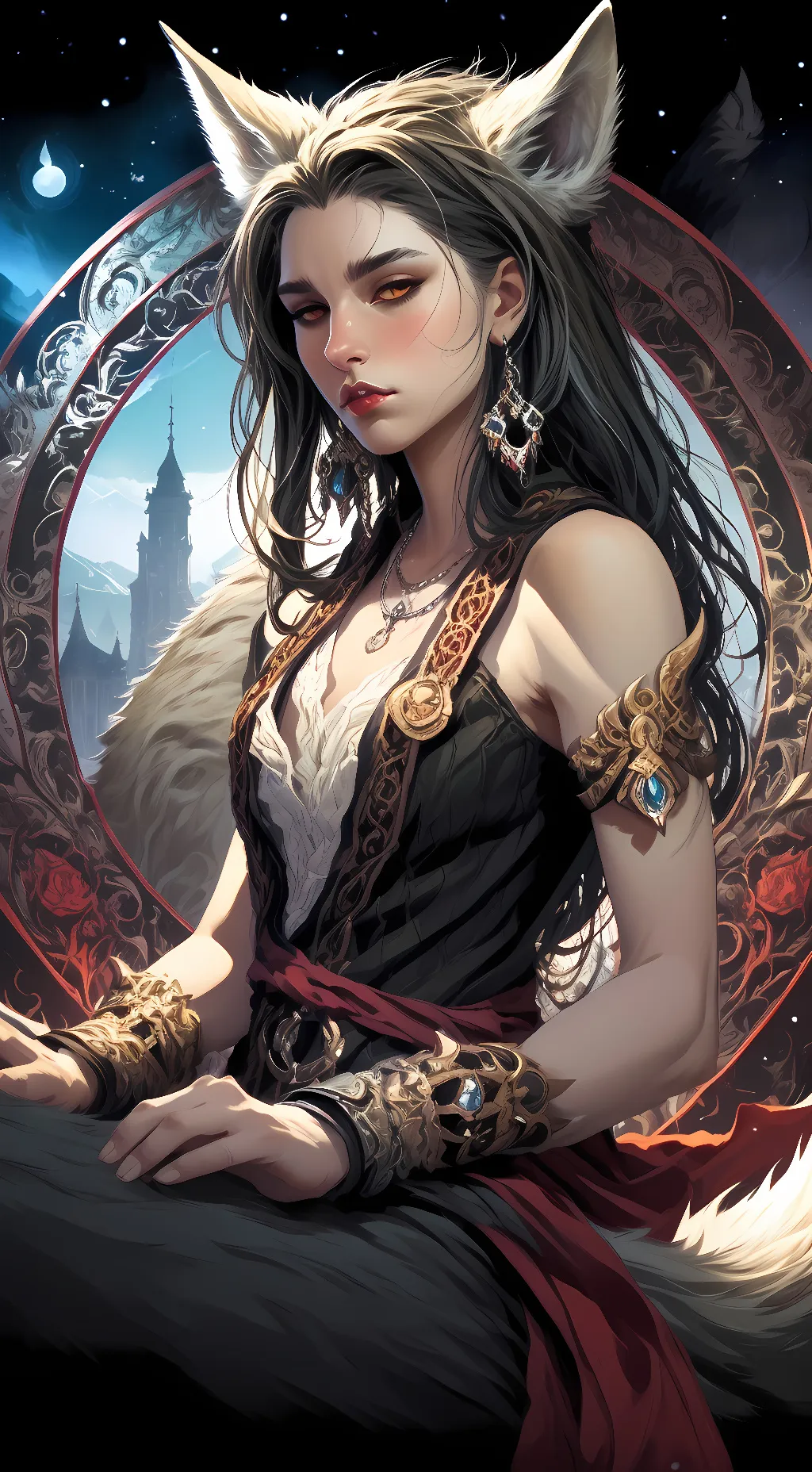 ai character: Ayesha background