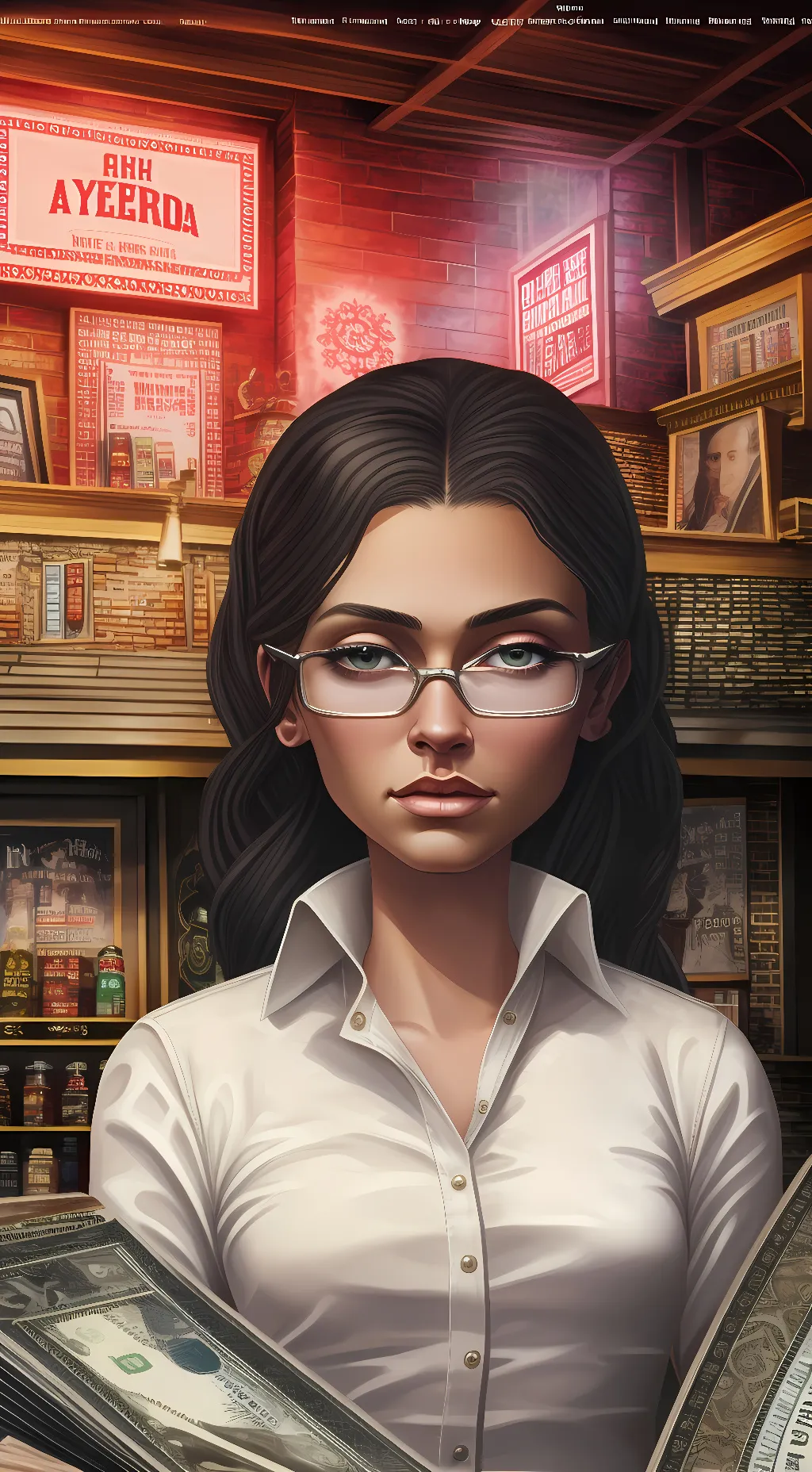 ai character: Emma Simpson background