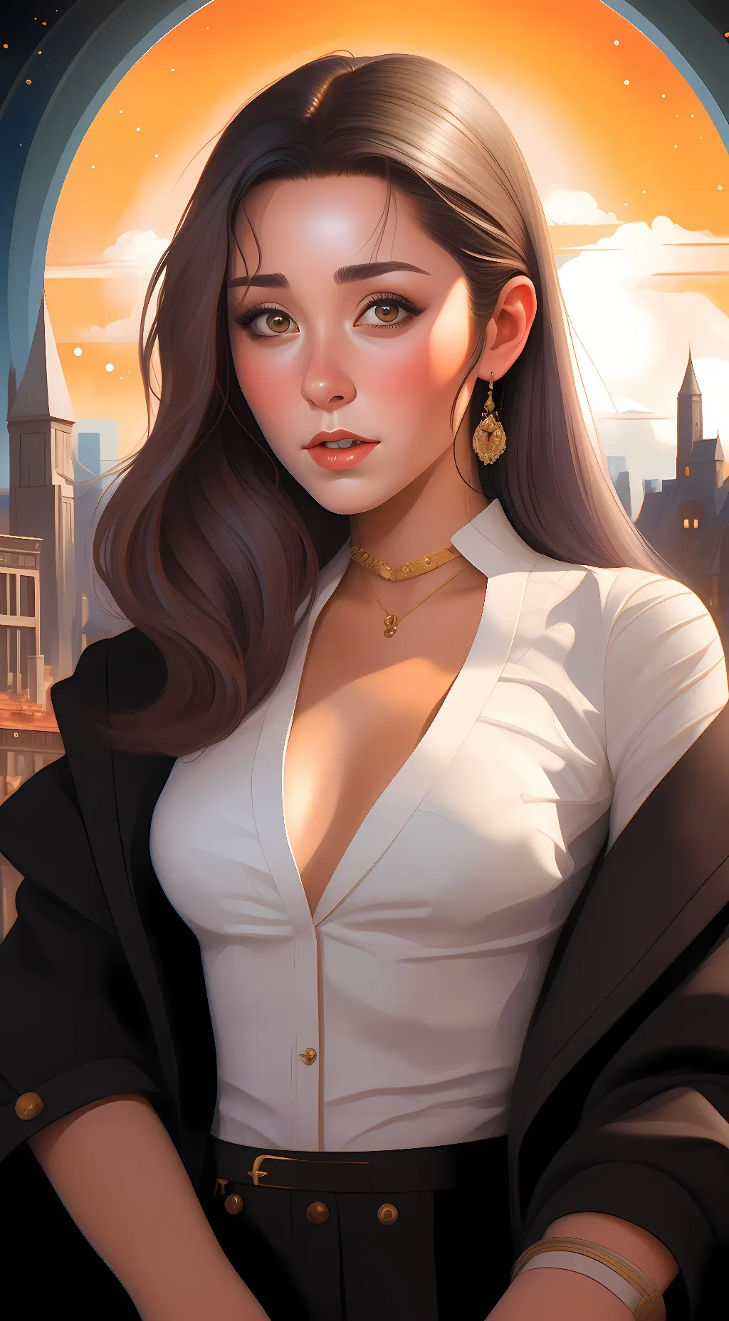 ai character: lilly background