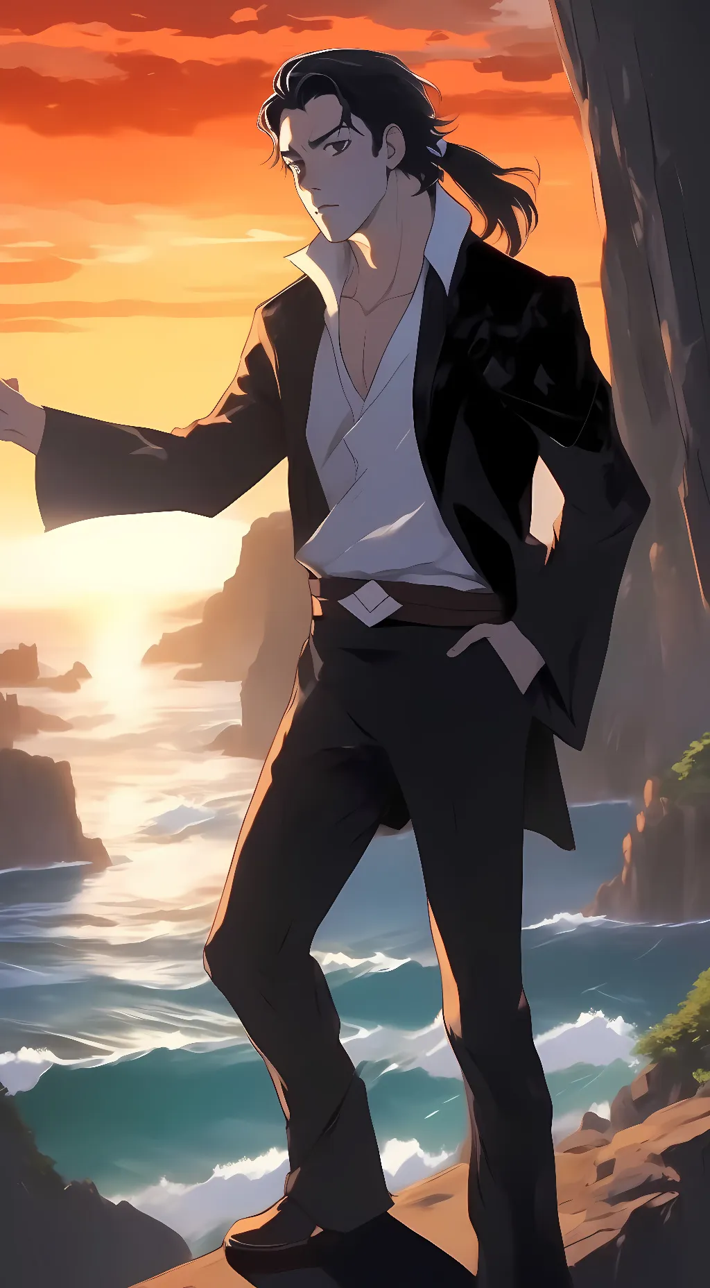 ai character: Koin background