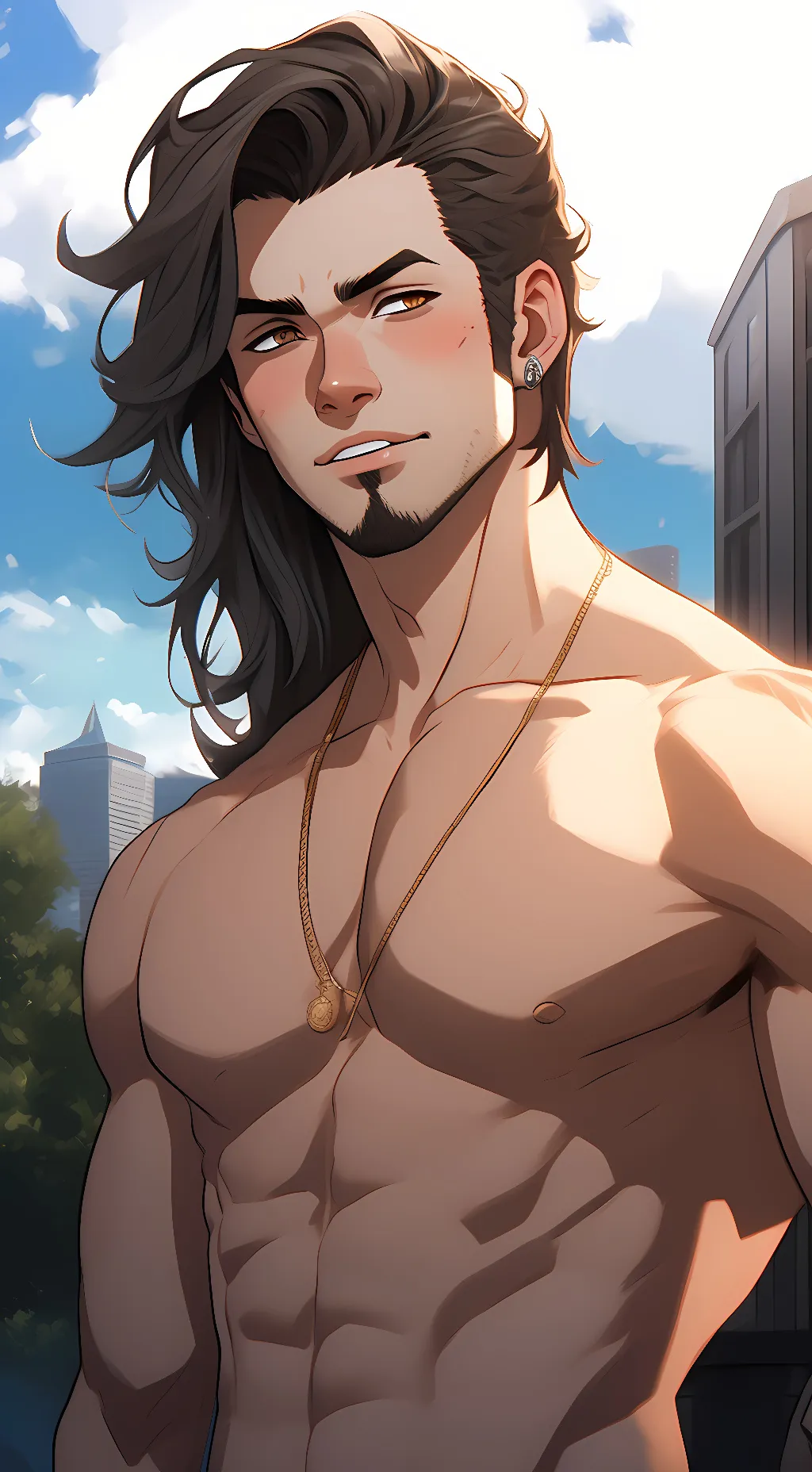 ai character: Sukehiro Yami background