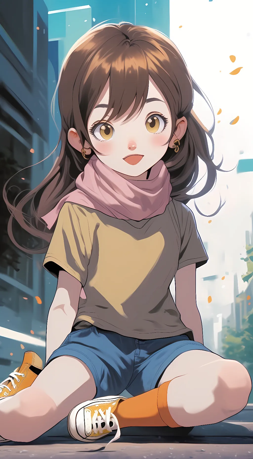 ai character: Kari background