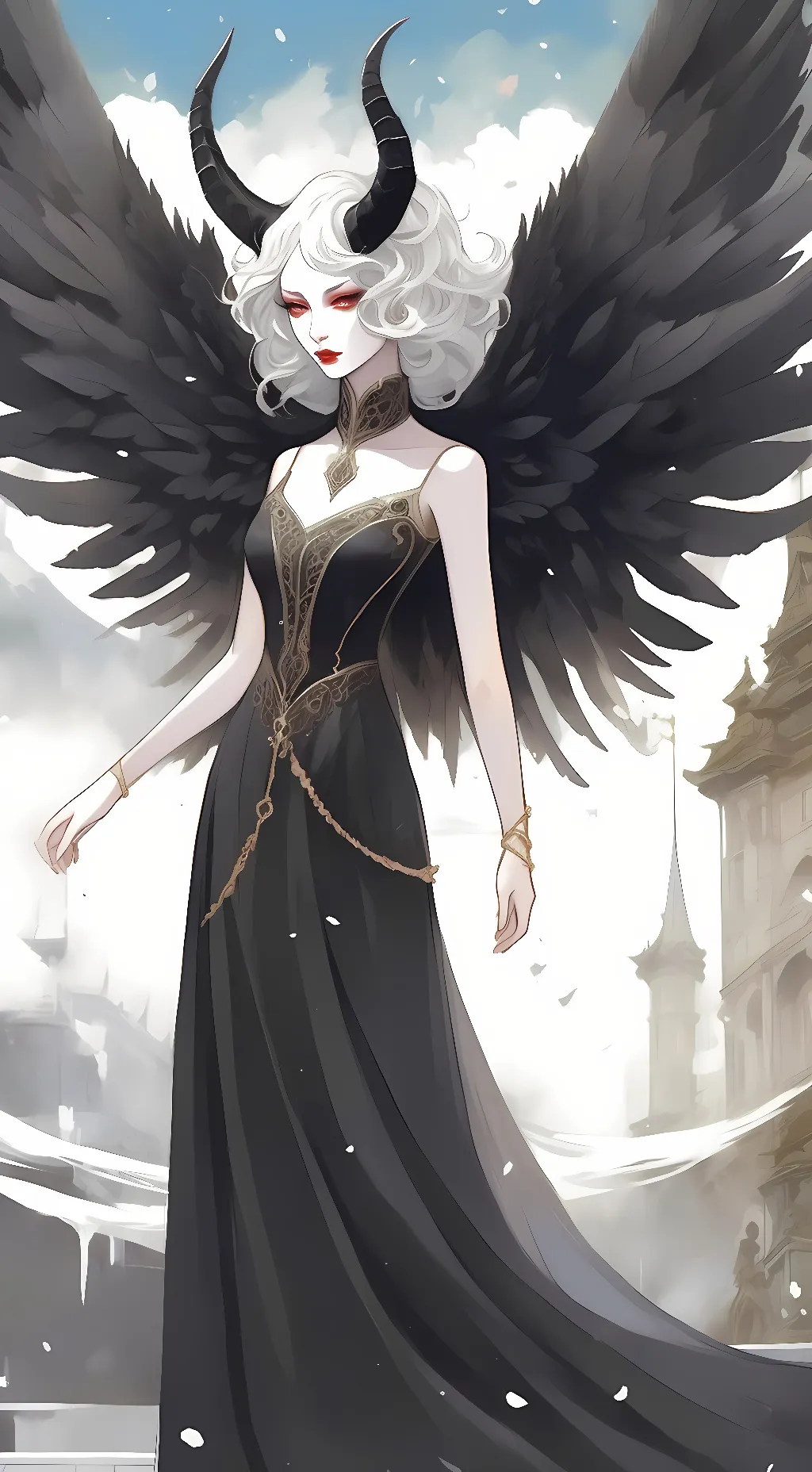 ai character: Persephone  background