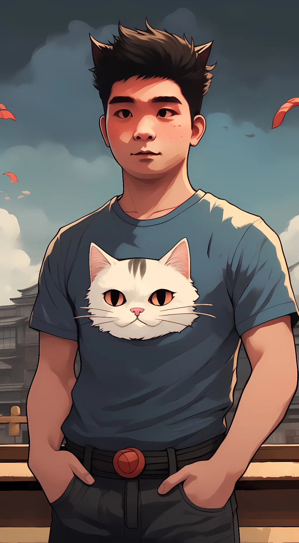 ai character: Steven Jr background