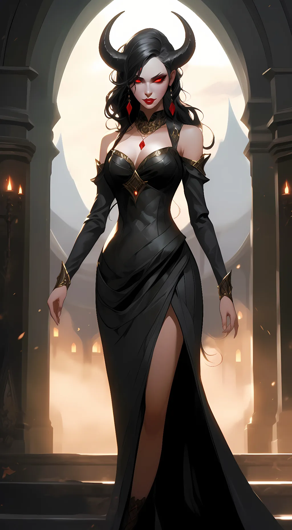 ai character: Kiara background