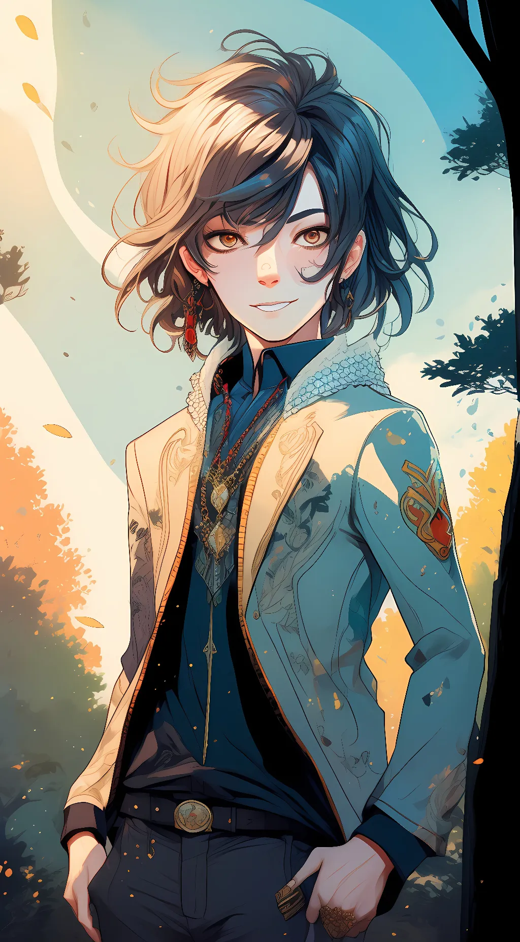 ai character: blade background